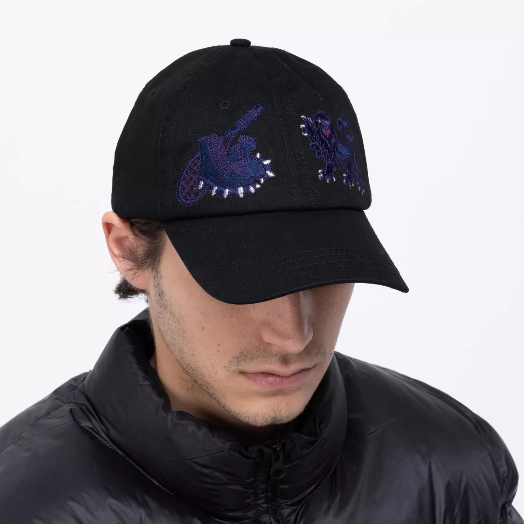 Dime MTL Casquettes & Tuques-Casquette Athletics Low Pro Black