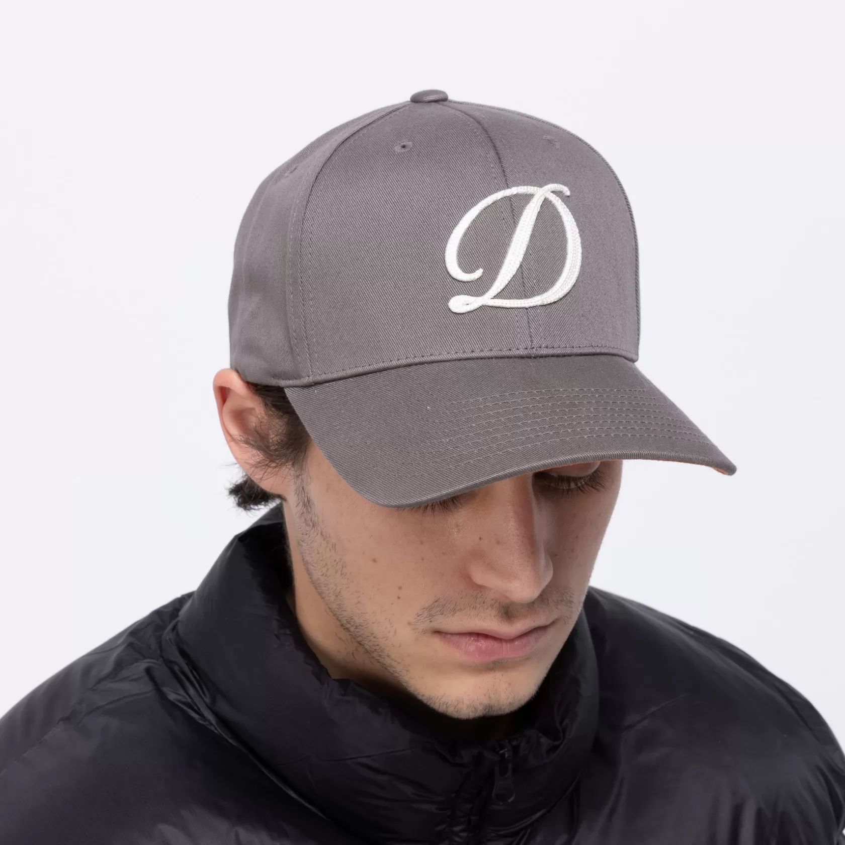 Dime MTL Casquettes & Tuques-Casquette Cursive D Full Fit Charcoal