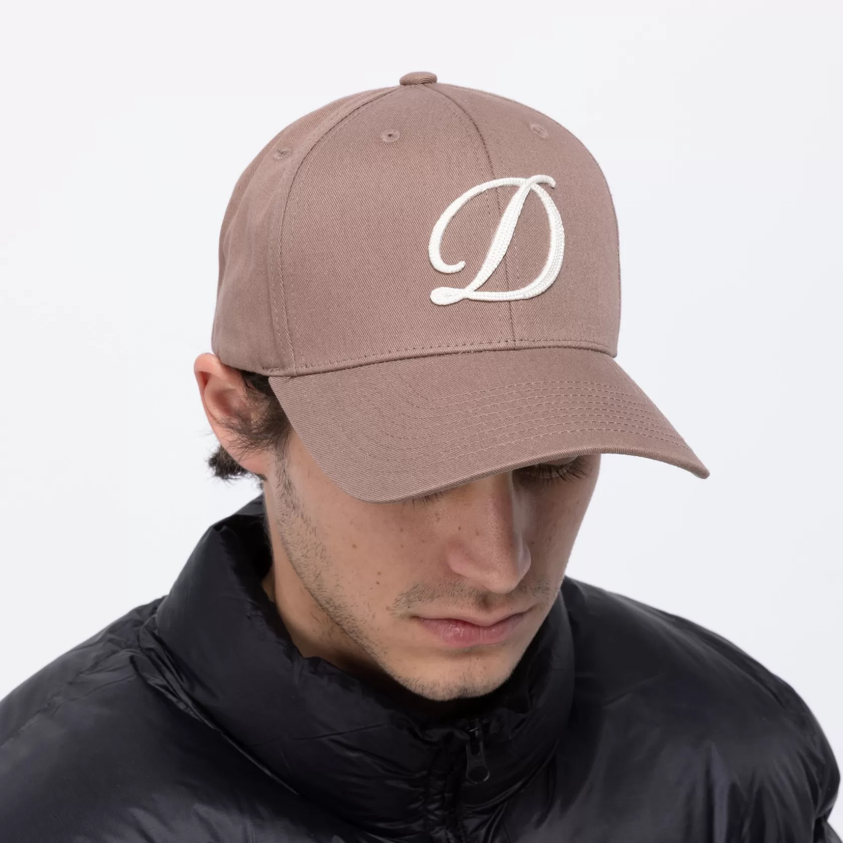 Dime MTL Casquettes & Tuques-Casquette Cursive D Full Fit Tan