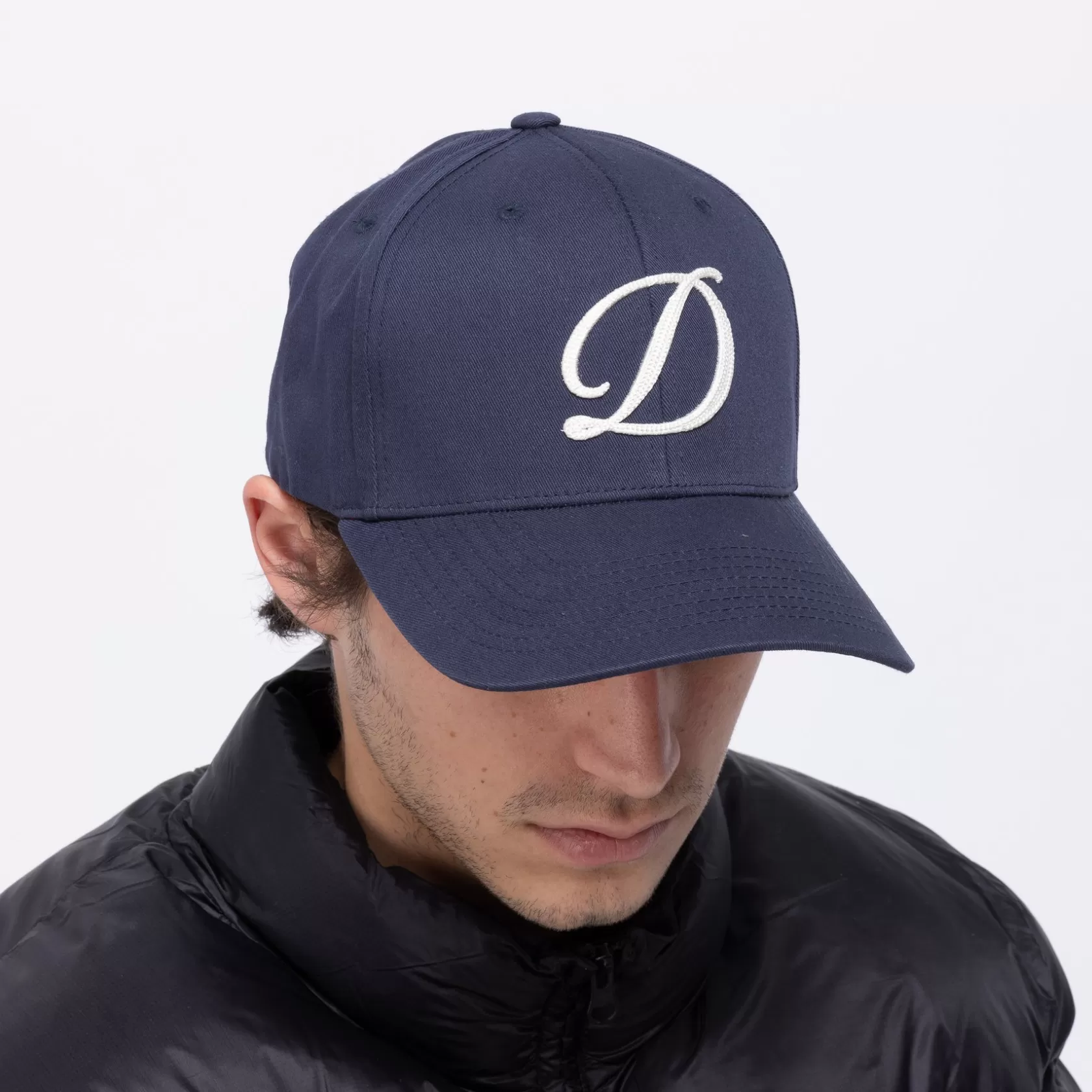Dime MTL Casquettes & Tuques-Casquette Cursive D Full Fit Navy