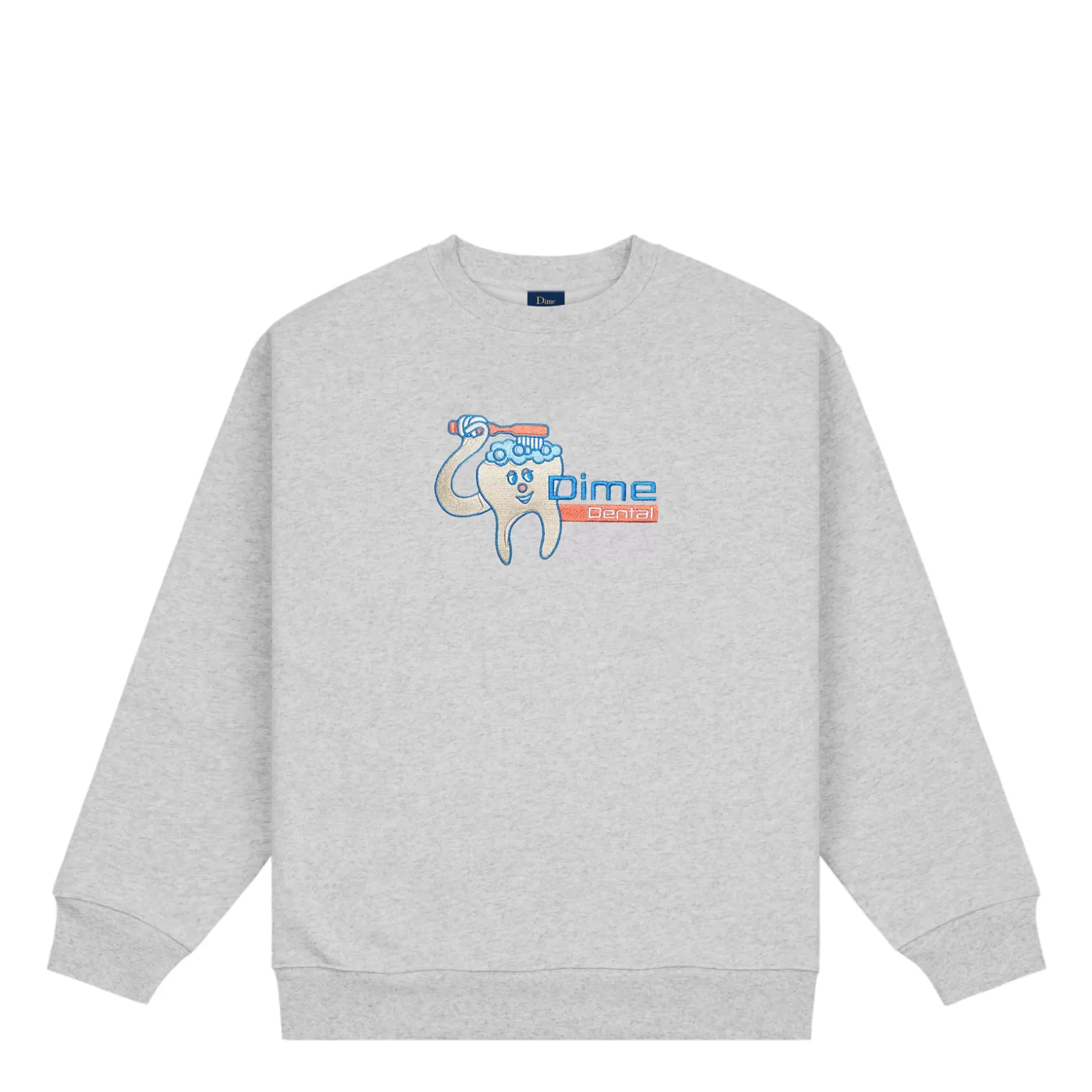 Dime MTL Chandails-Crewneck Dental Care Heathergray