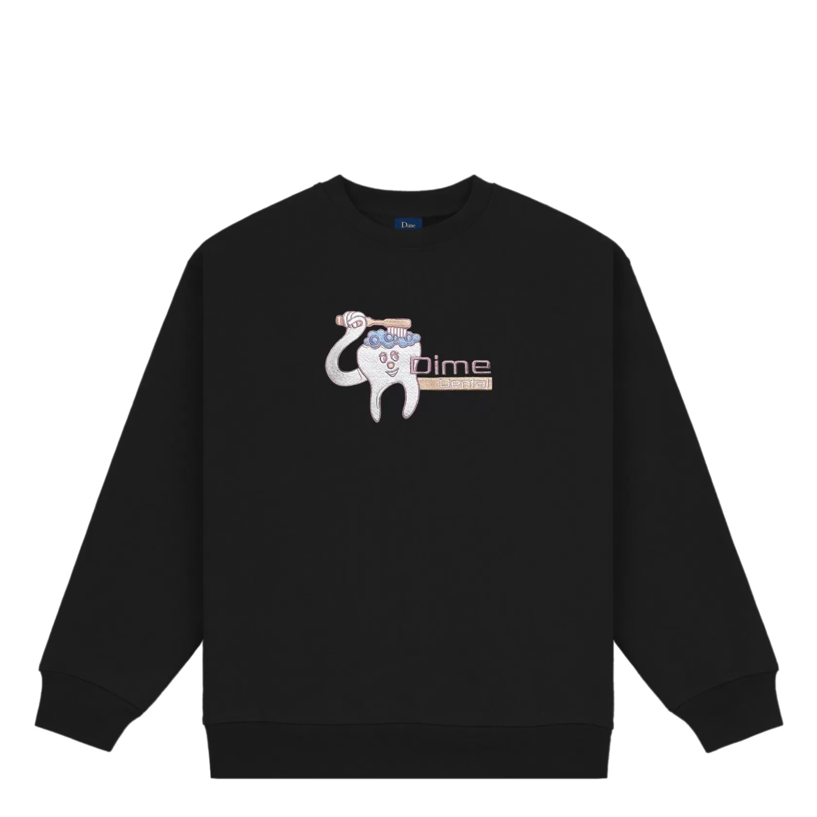 Dime MTL Chandails-Crewneck Dental Care Black