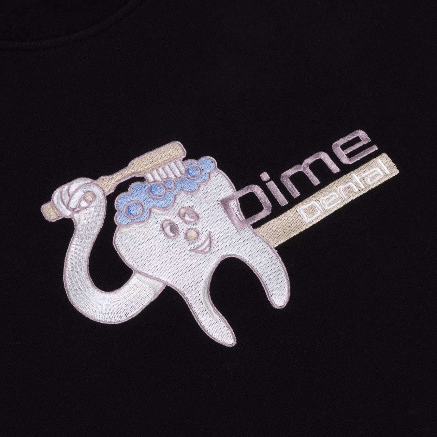 Dime MTL Chandails-Crewneck Dental Care Black