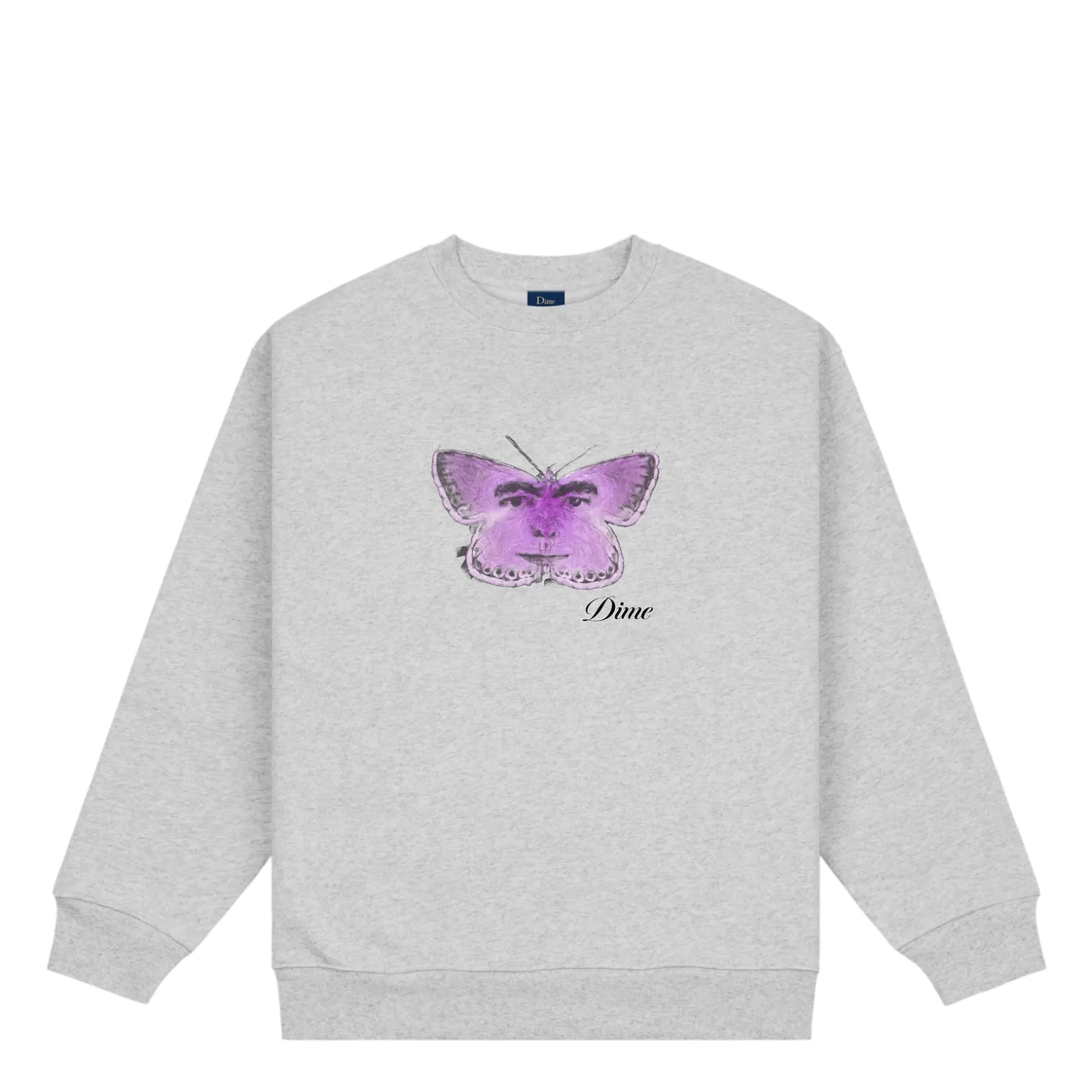 Dime MTL Chandails-Crewneck Dreamy Heathergray