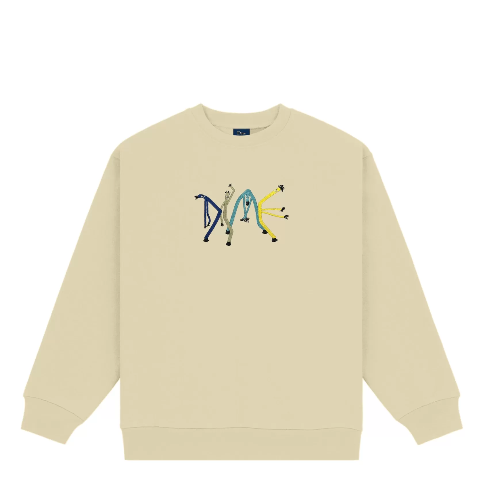 Dime MTL Chandails-Crewneck Tubeman Lightmoss