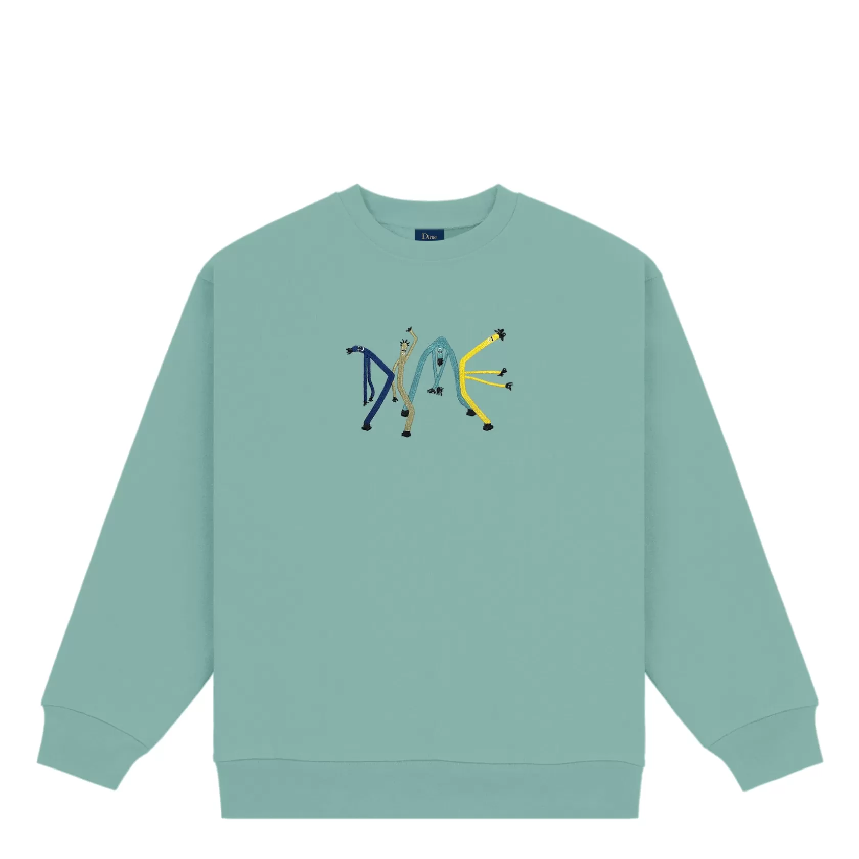 Dime MTL Chandails-Crewneck Tubeman Seaweed
