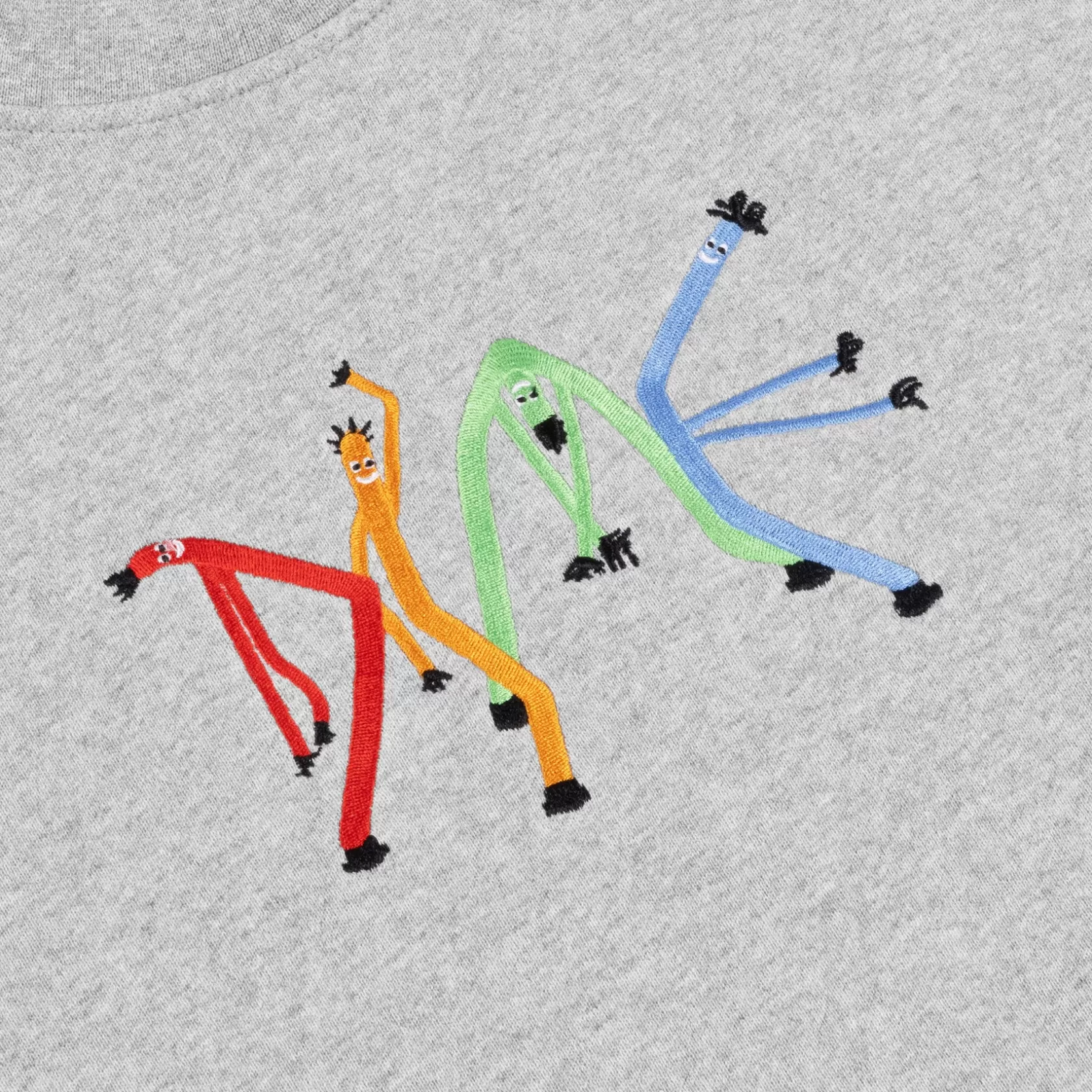 Dime MTL Chandails-Crewneck Tubeman Heathergray