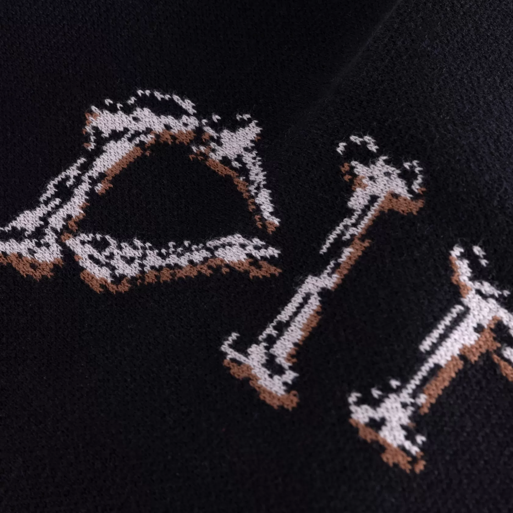Dime MTL Accessoires-Foulard Bones Black
