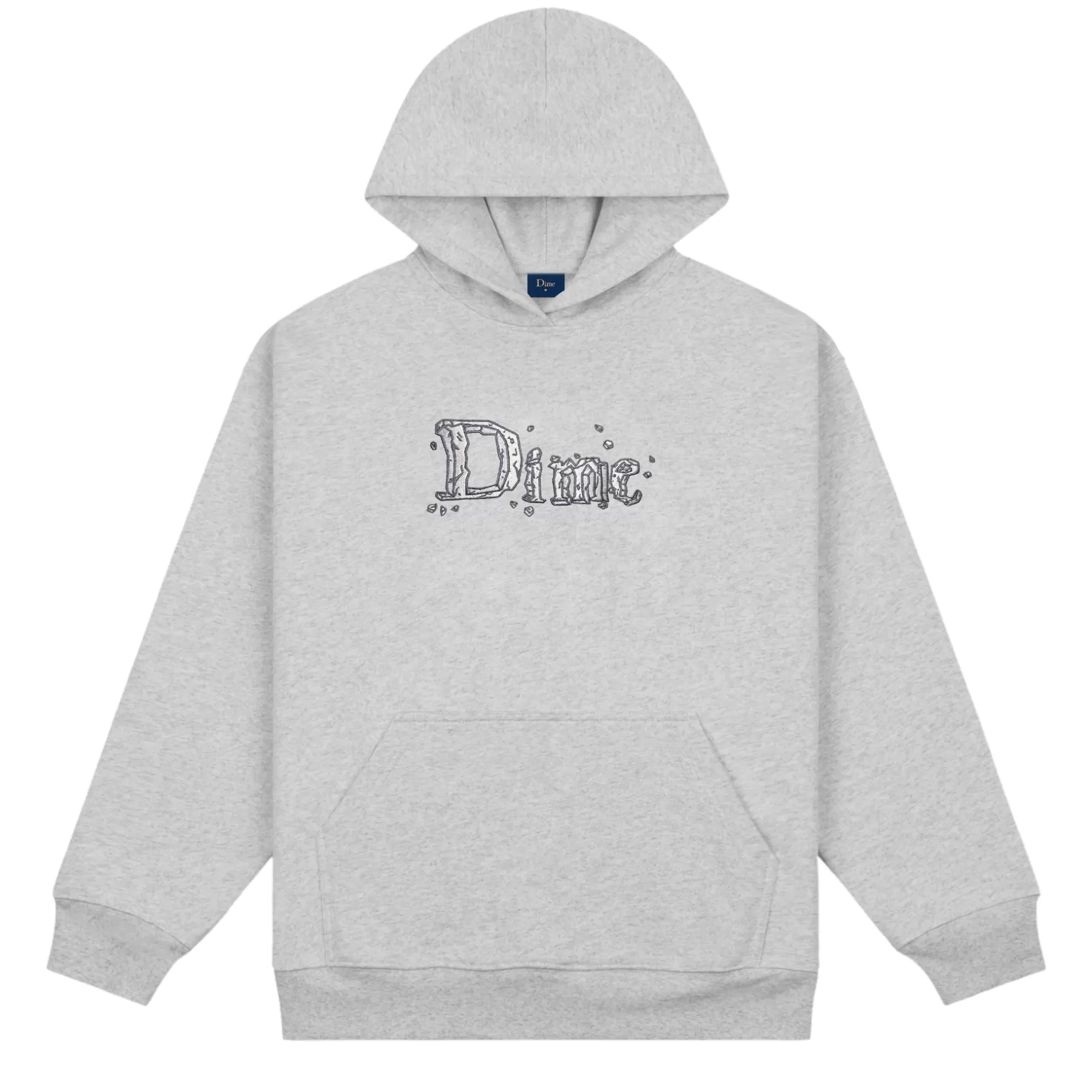 Dime MTL Hoodies-Hoodie Classic Stone Heathergray