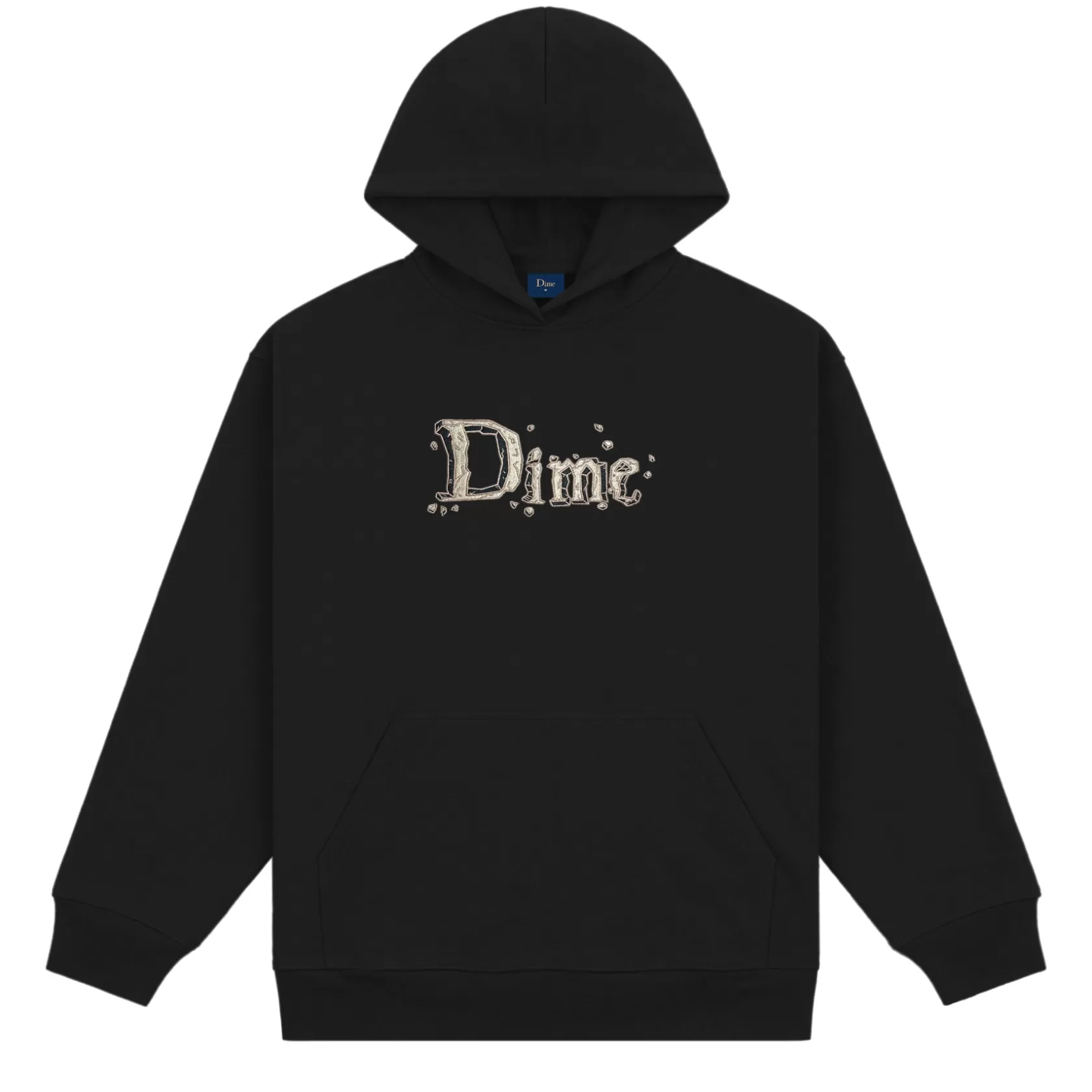 Dime MTL Hoodies-Hoodie Classic Stone Black
