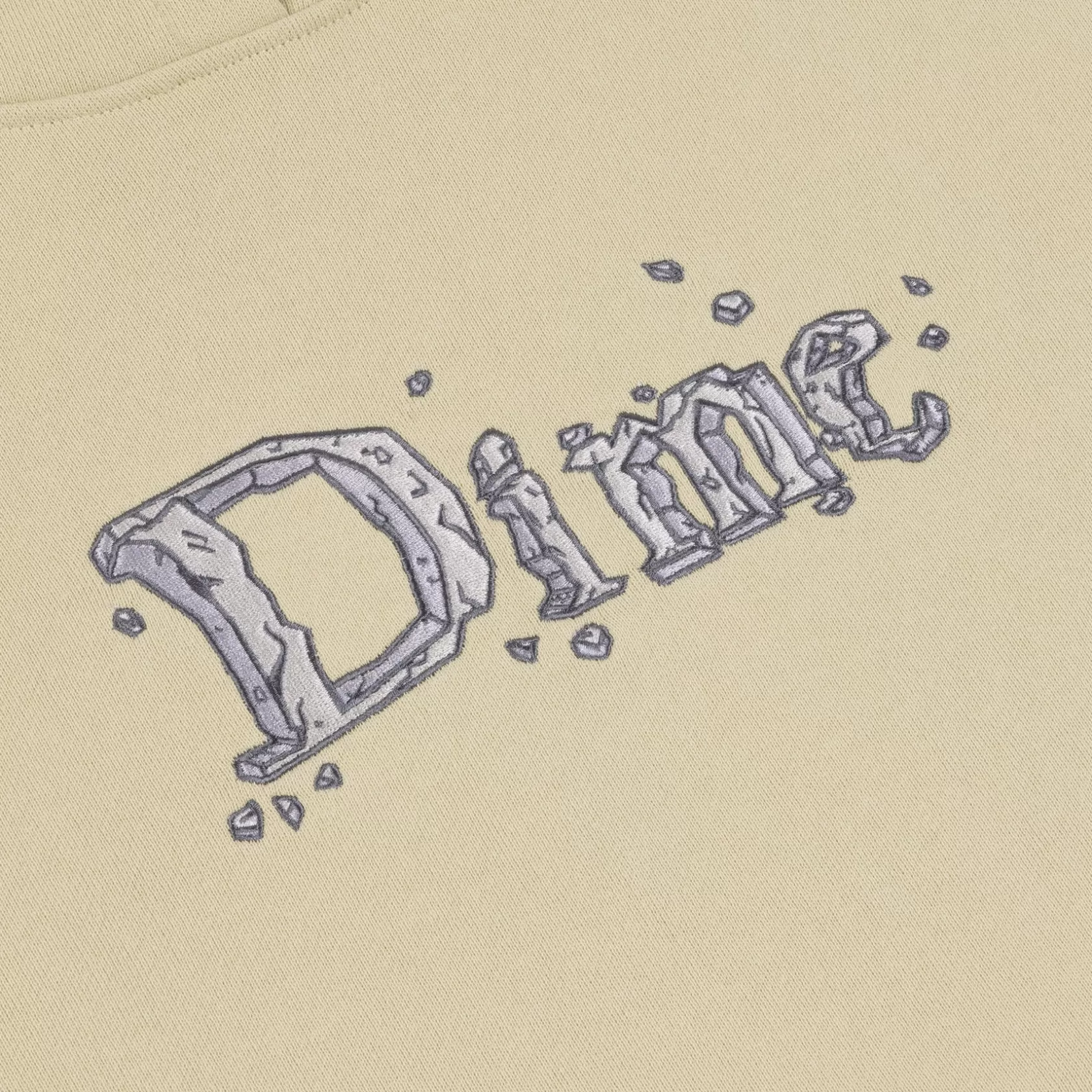 Dime MTL Hoodies-Hoodie Classic Stone Lightmoss