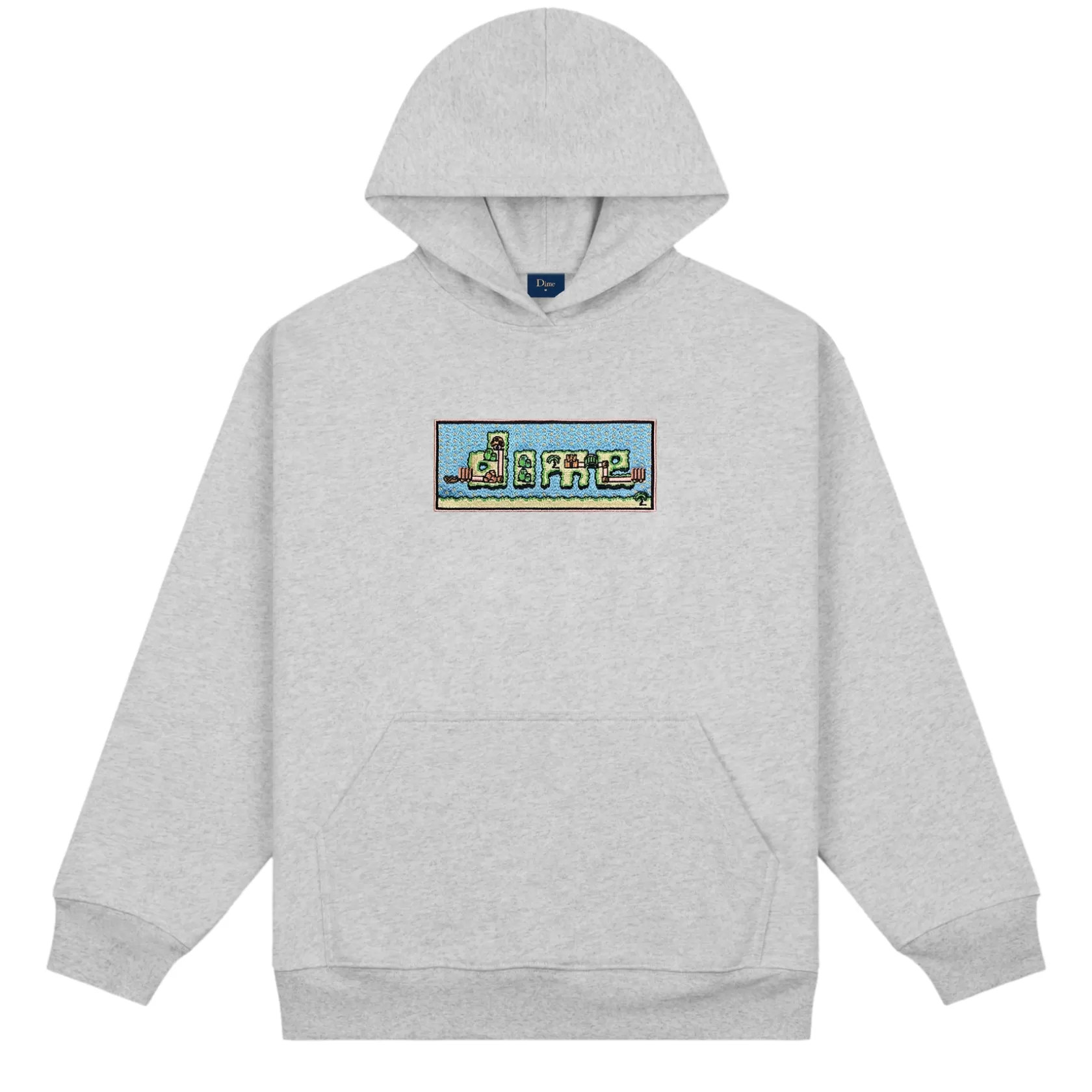Dime MTL Hoodies-Hoodie Dime World Heathergray