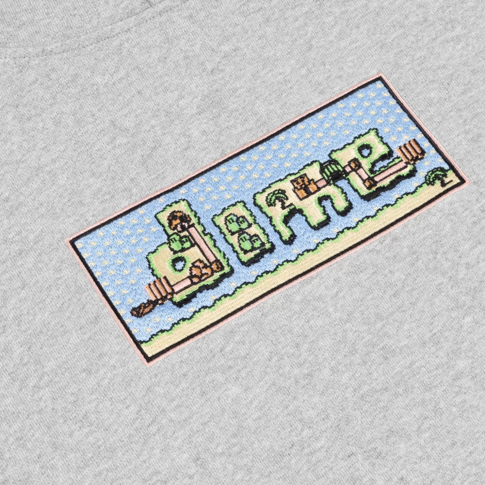 Dime MTL Hoodies-Hoodie Dime World Heathergray