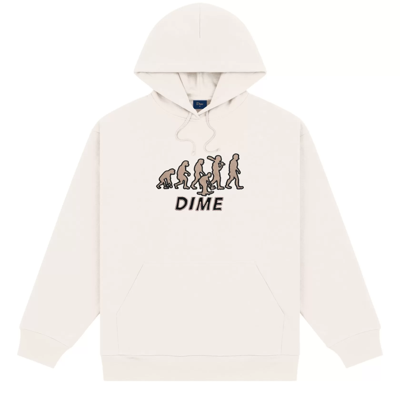 Dime MTL Hoodies-Hoodie Evolution Natural