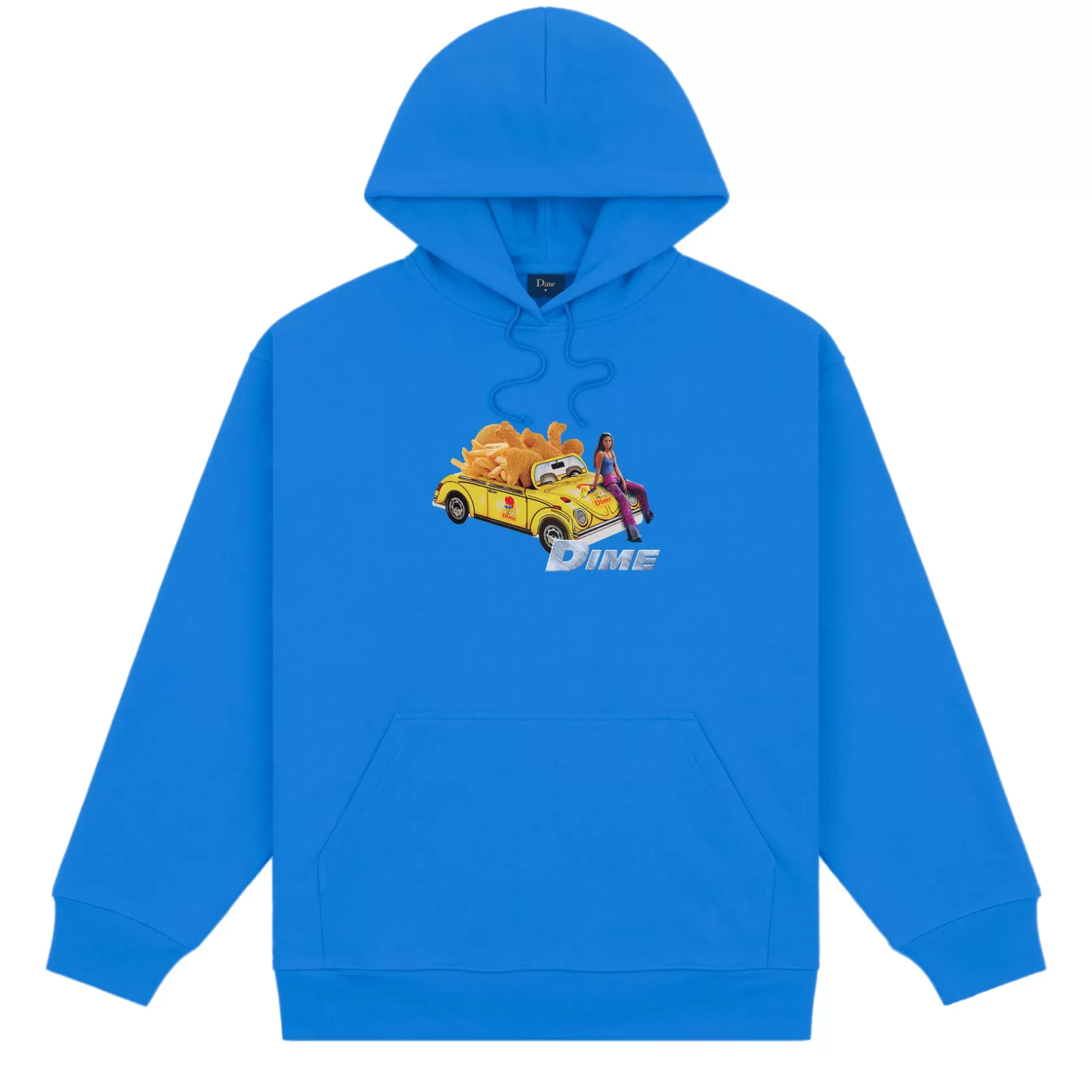 Dime MTL Hoodies-Hoodie 2Fast 2Delicious Cobalt
