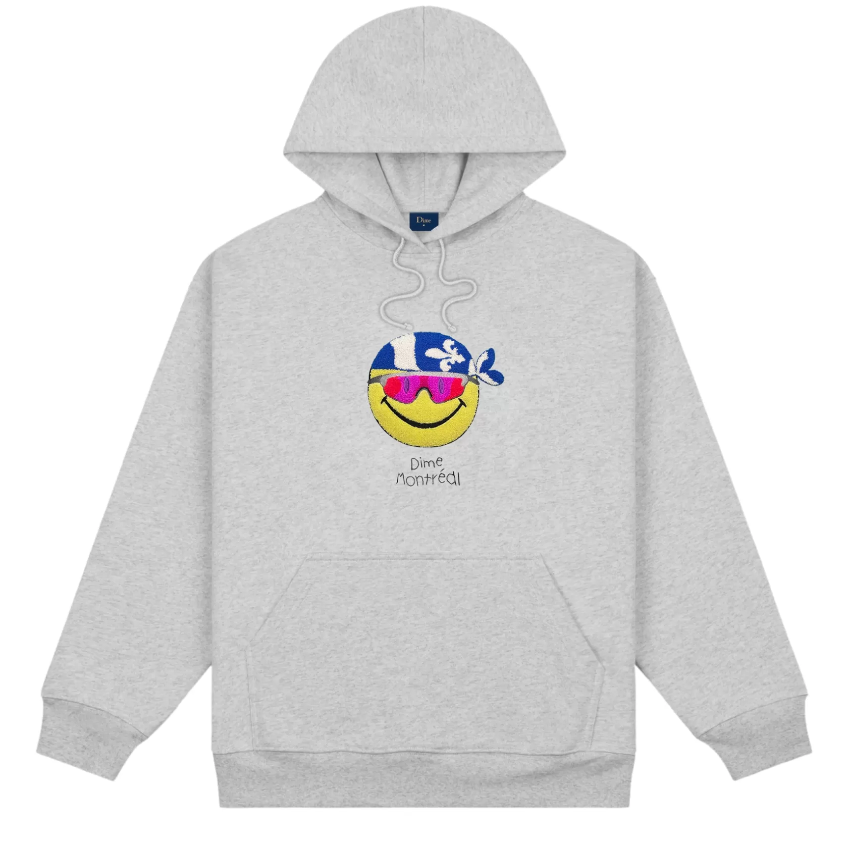 Dime MTL Hoodies-Hoodie Rawdon Heathergray