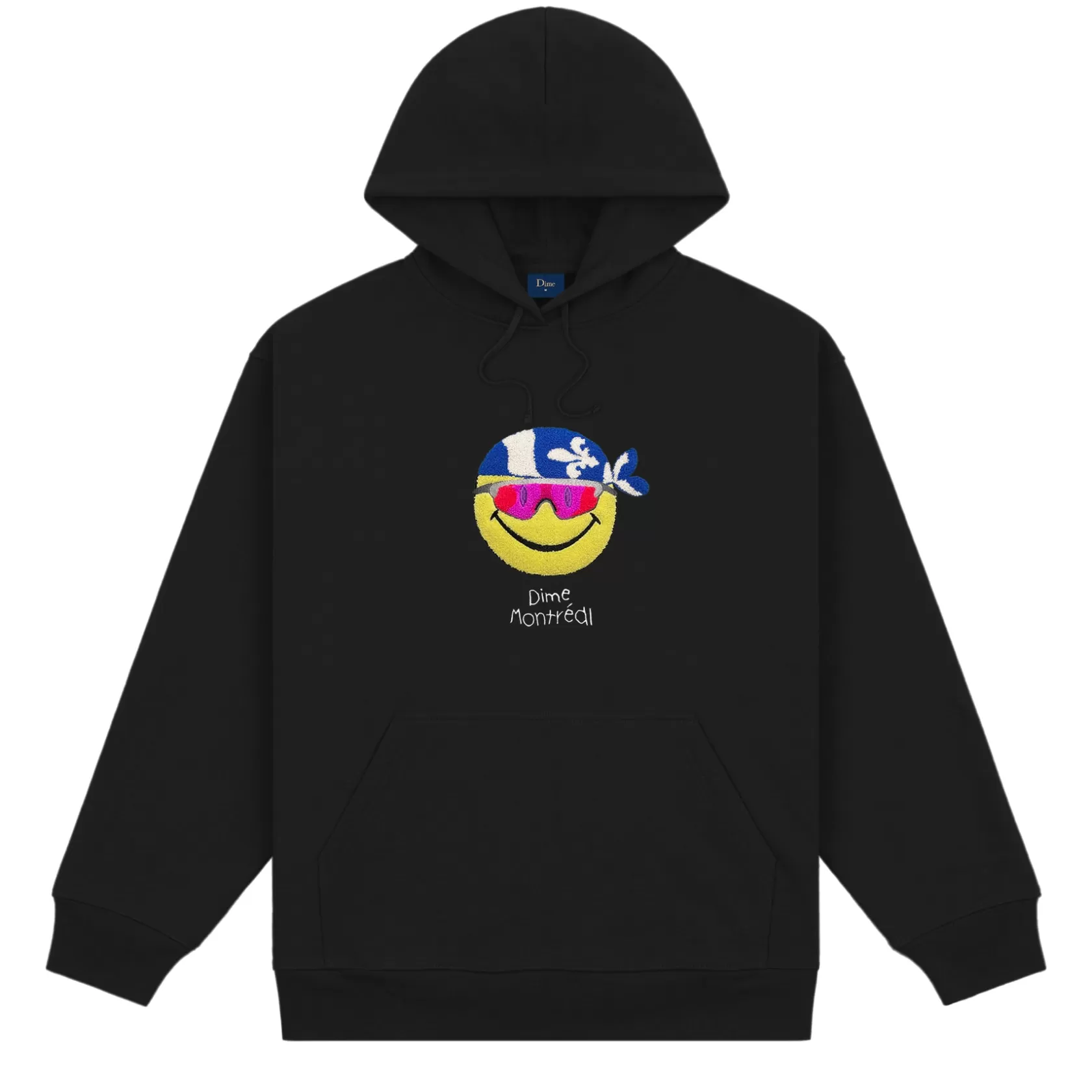 Dime MTL Hoodies-Hoodie Rawdon Black
