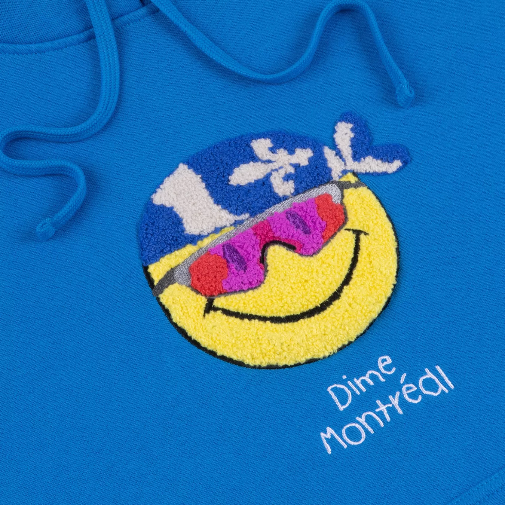 Dime MTL Hoodies-Hoodie Rawdon Cobalt