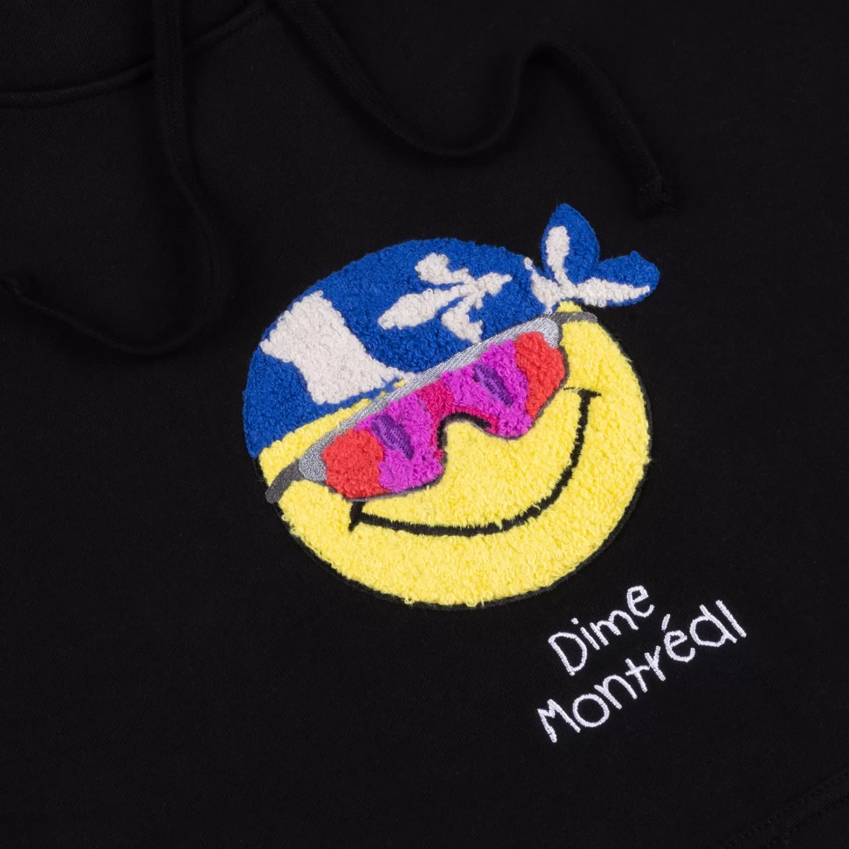 Dime MTL Hoodies-Hoodie Rawdon Black