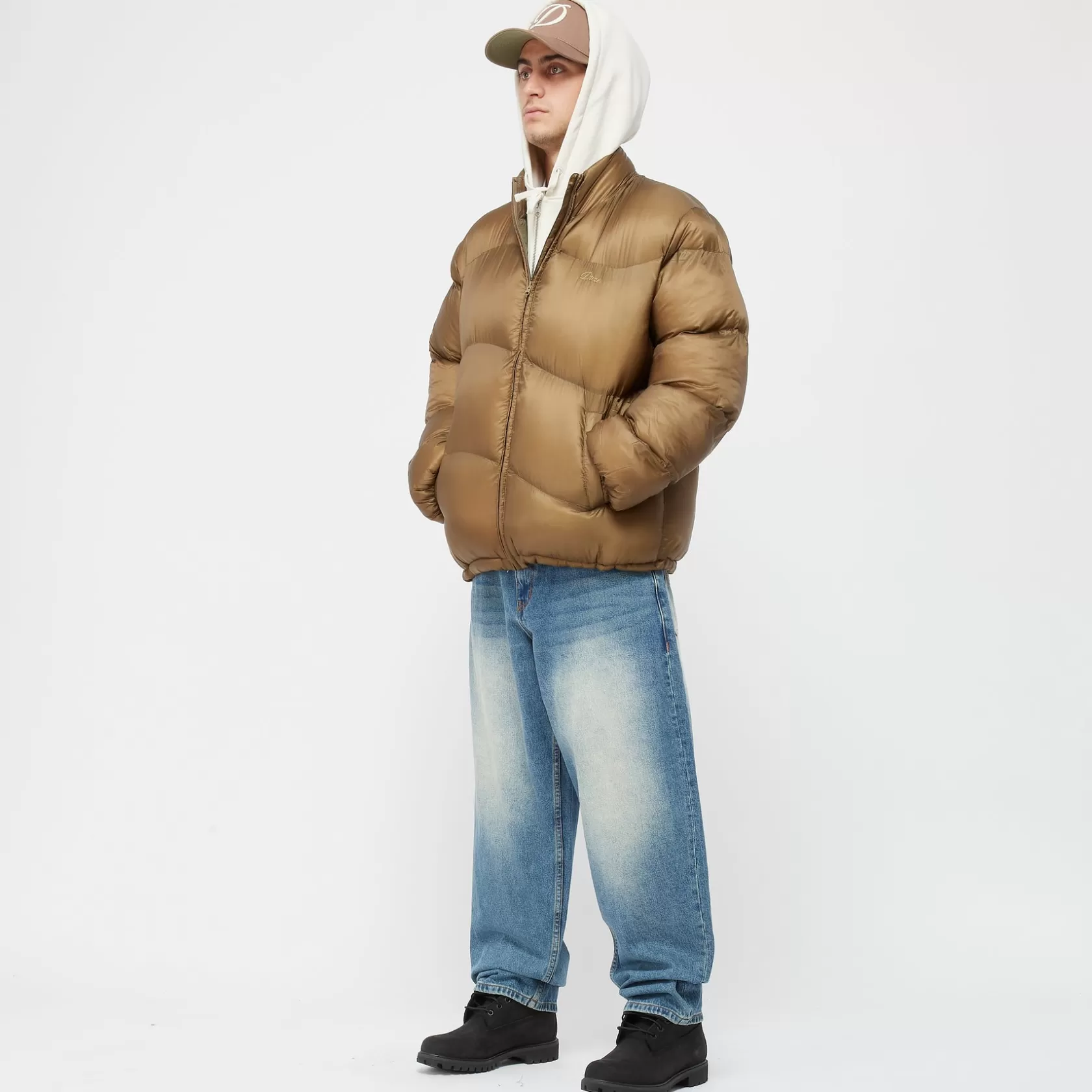 Dime MTL Manteaux & Hauts-Manteau Classic Ripstop Puffer Gold