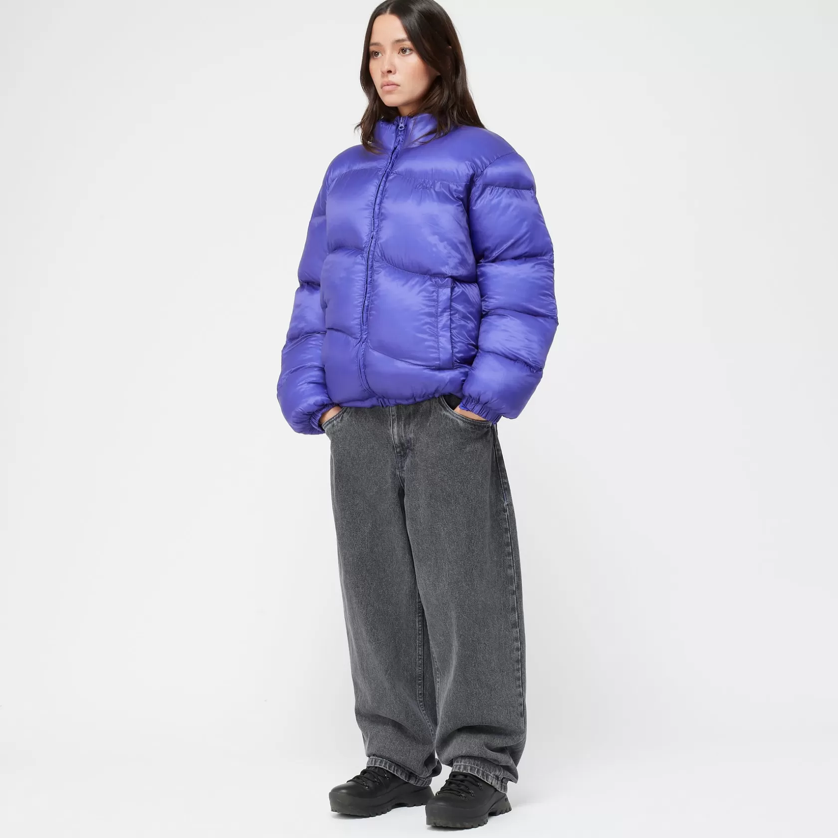 Dime MTL Manteaux & Hauts-Manteau Classic Ripstop Puffer Violet