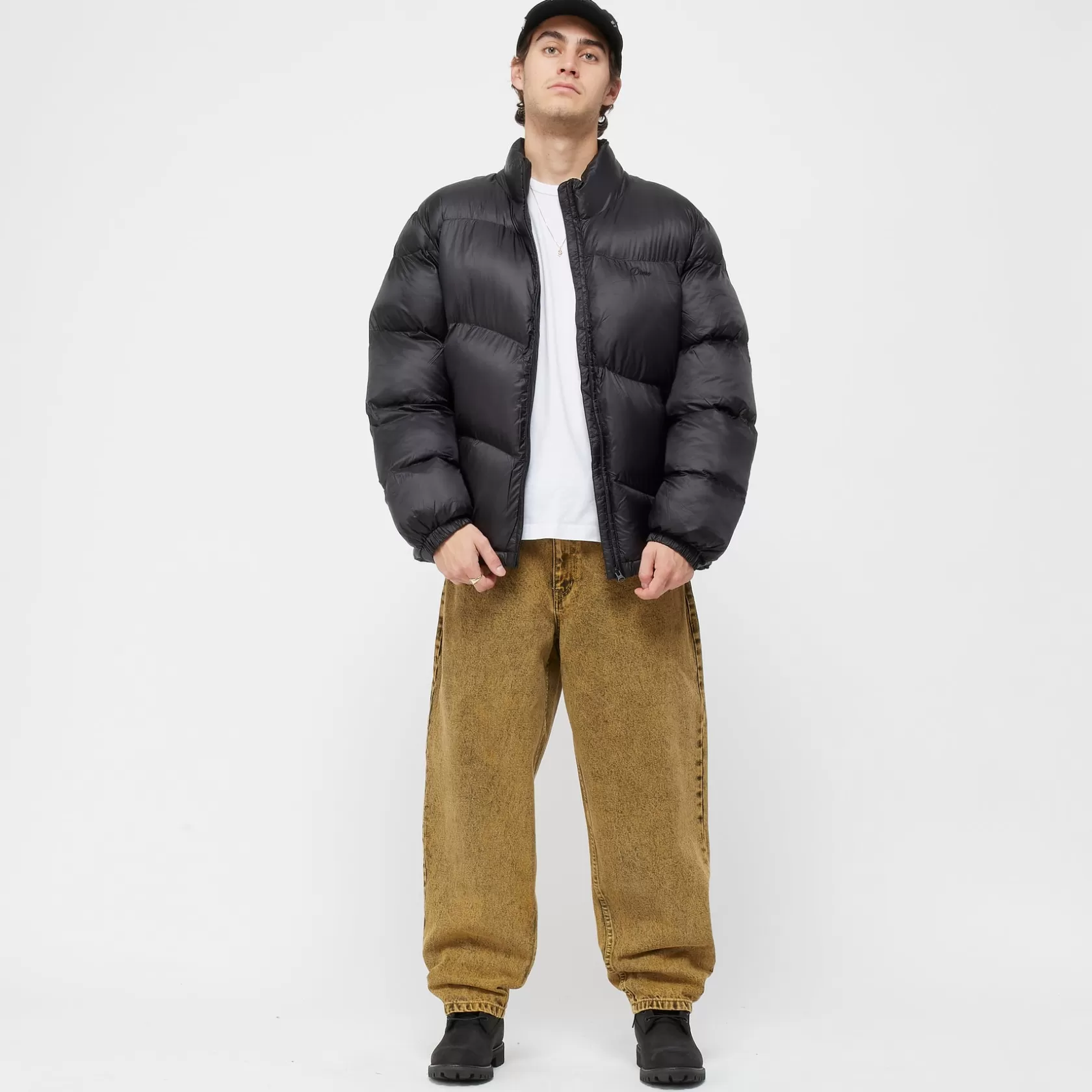 Dime MTL Manteaux & Hauts-Manteau Classic Ripstop Puffer Black