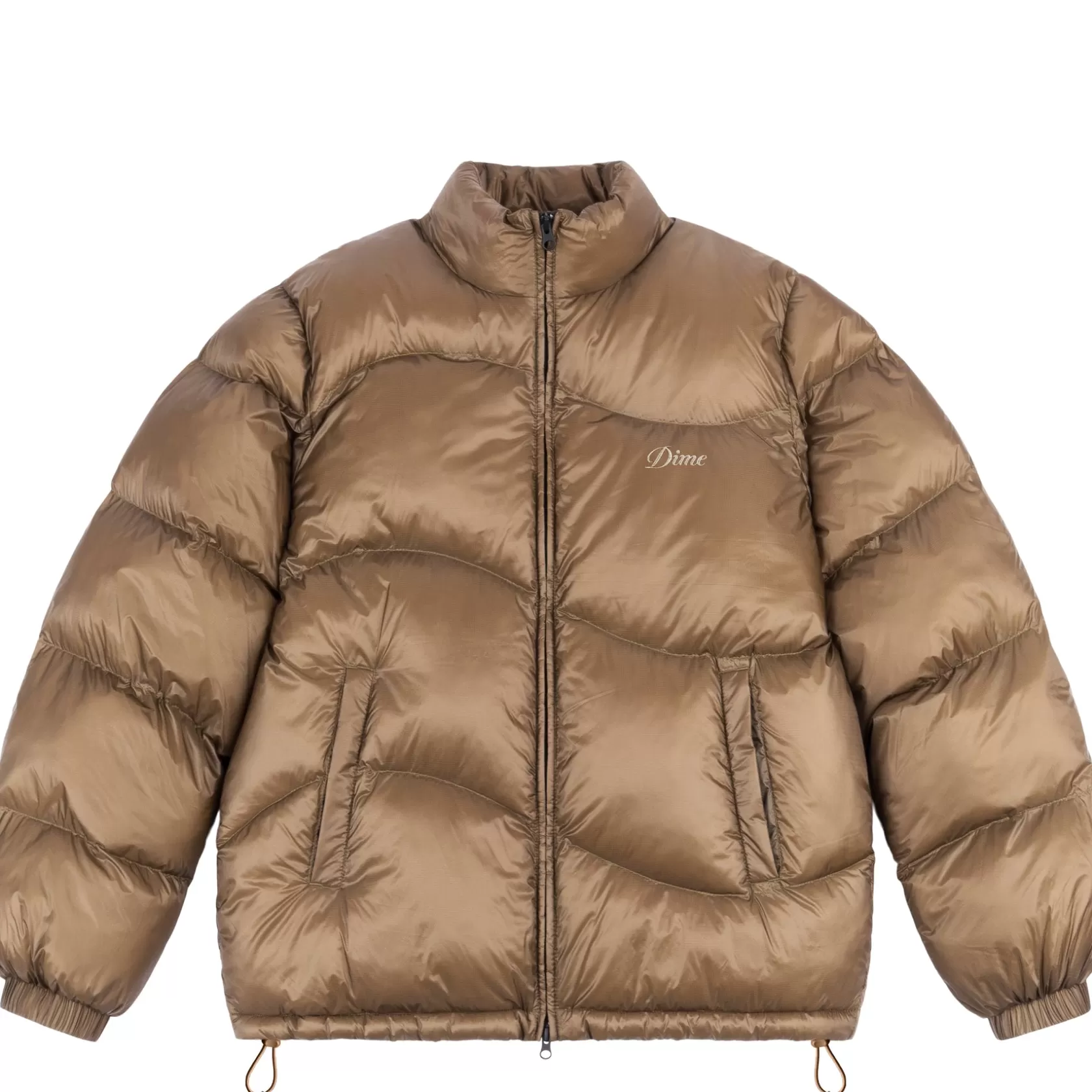 Dime MTL Manteaux & Hauts-Manteau Classic Ripstop Puffer Gold