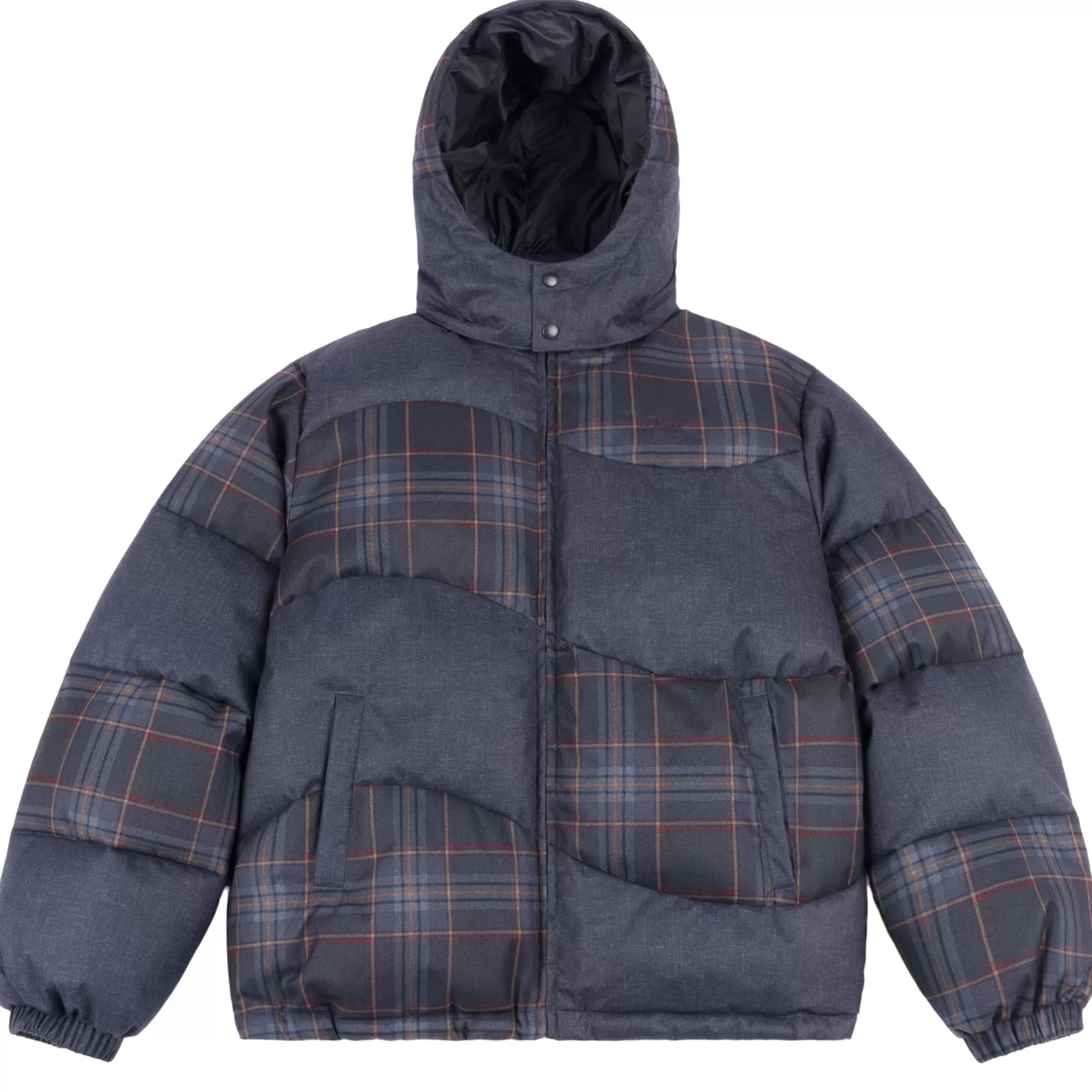 Dime MTL Manteaux & Hauts-Manteau Premium Tweed Puffer Darkgray