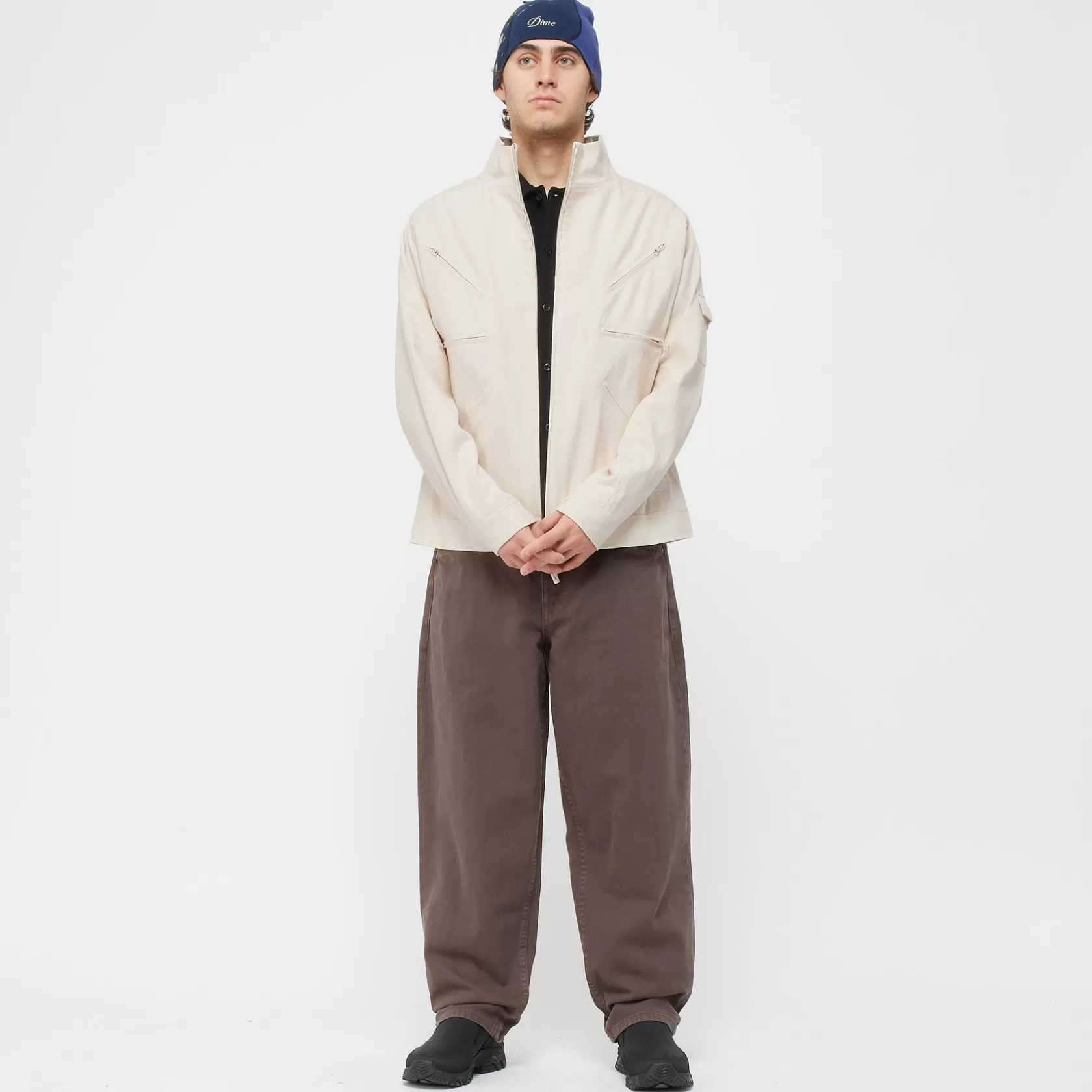 Dime MTL Manteaux & Hauts-Manteau Zip Bone