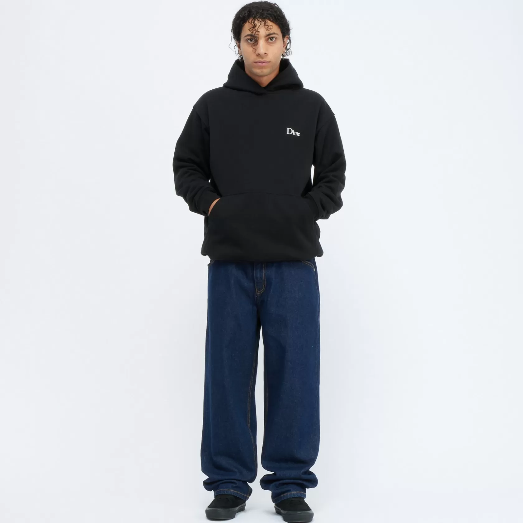 Dime MTL Shorts Et Pantalons-Pantalon Classic Relaxed Denim Indigo