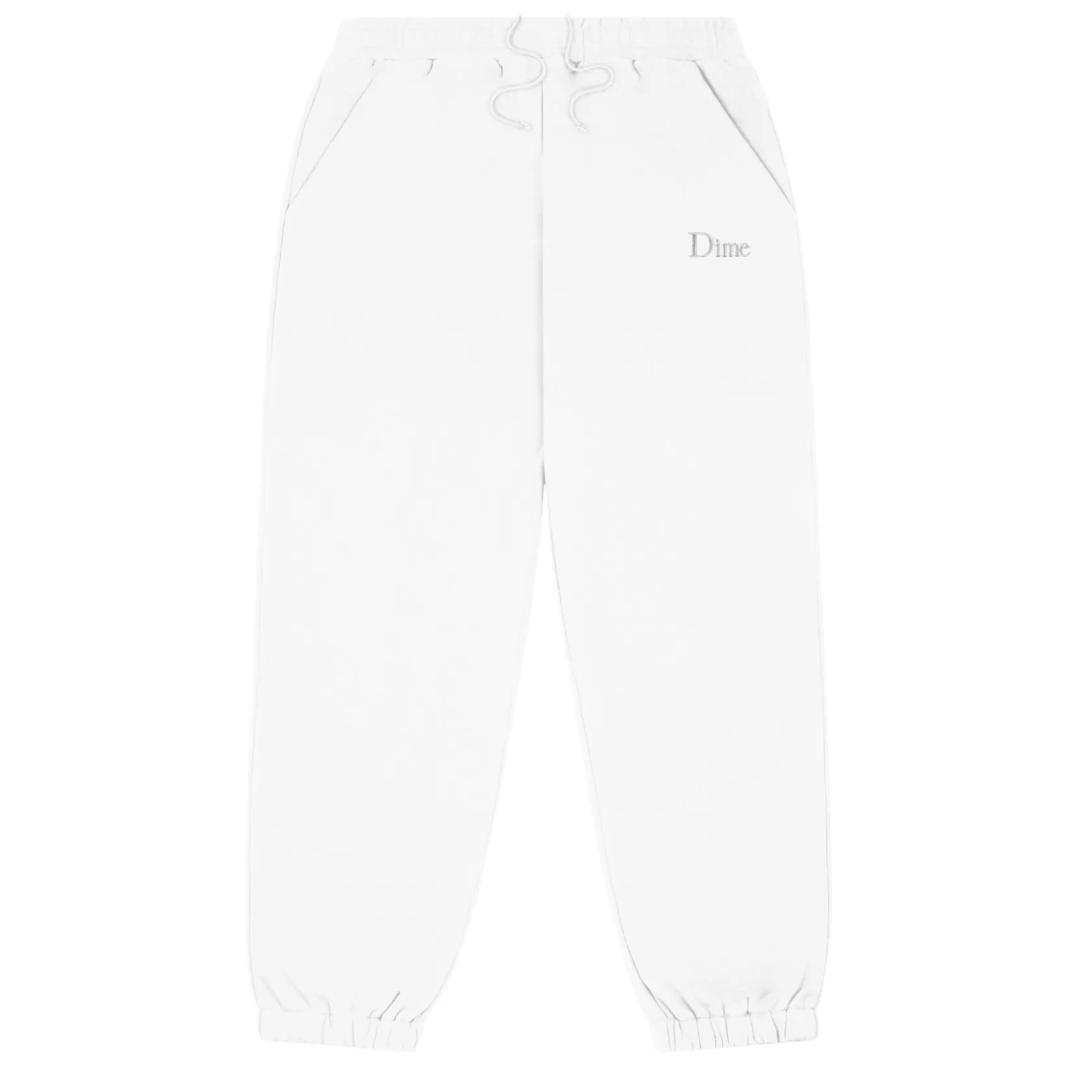 Dime MTL Shorts Et Pantalons-Pantalon Classic Small Logo White