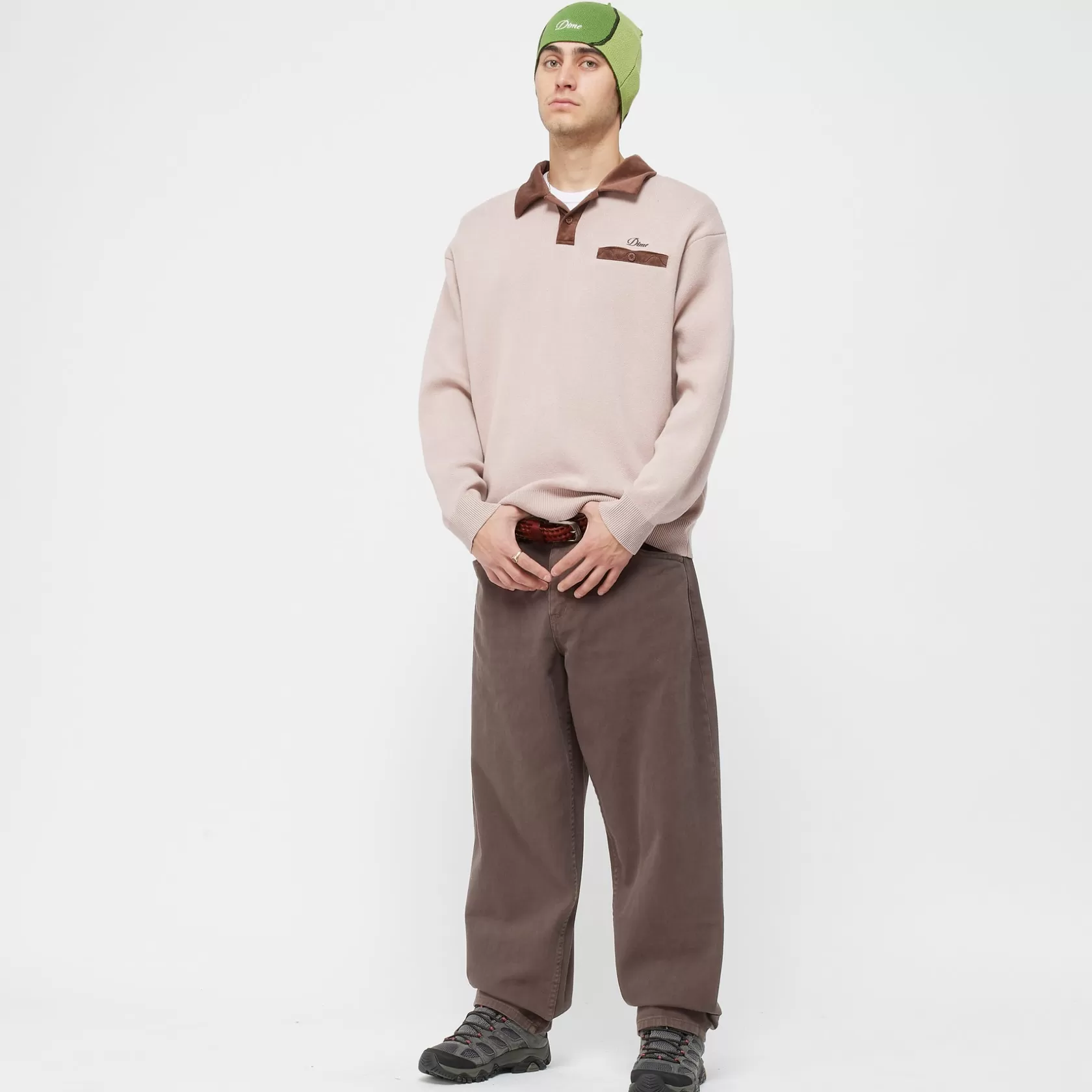 Dime MTL Manteaux & Hauts-Polo Casino Rugby Mocha