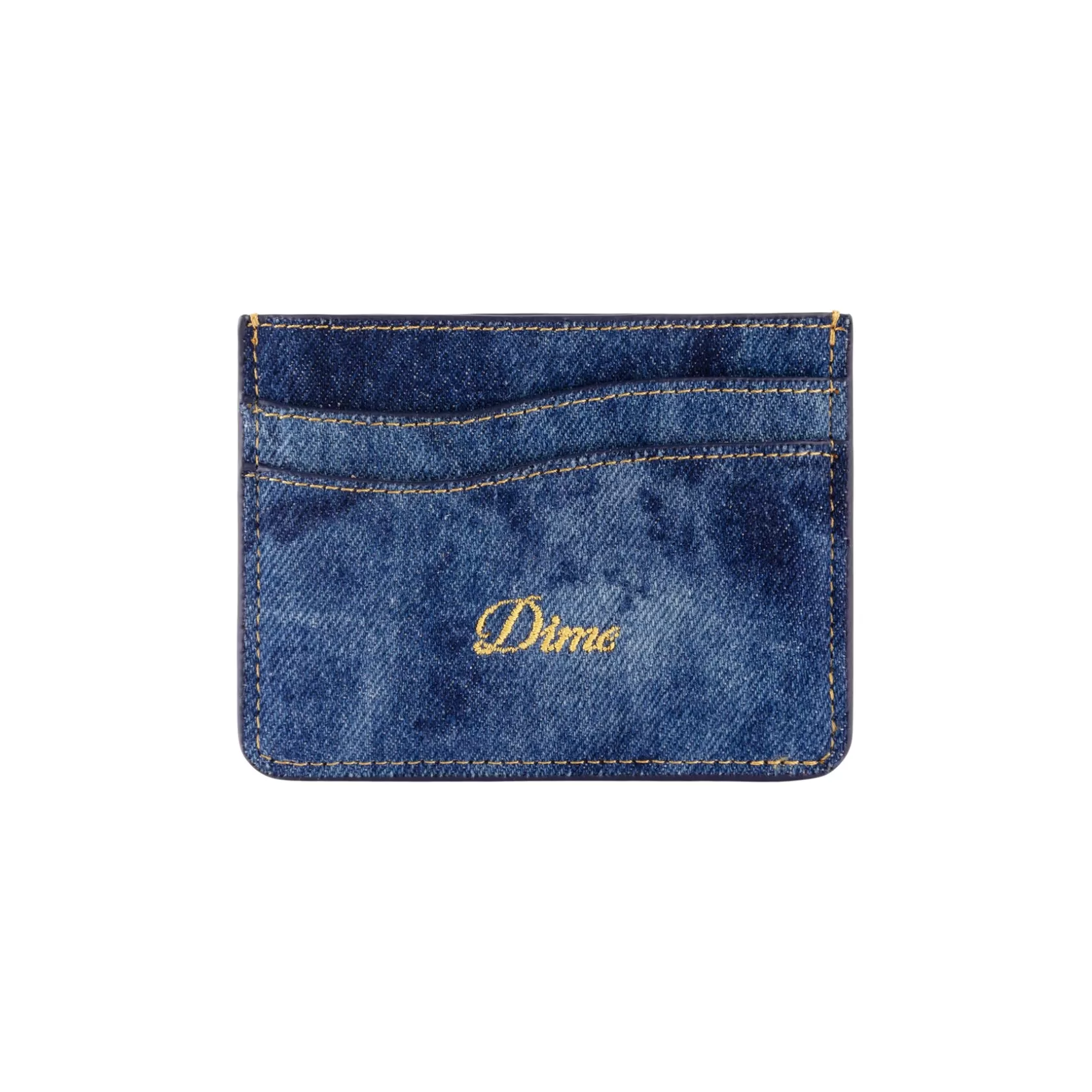 Dime MTL Accessoires-Porte-cartes Cursive Indigodenim