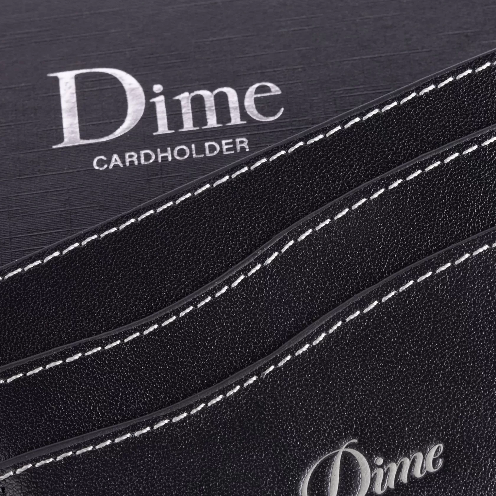 Dime MTL Accessoires-Porte-cartes Cursive Black