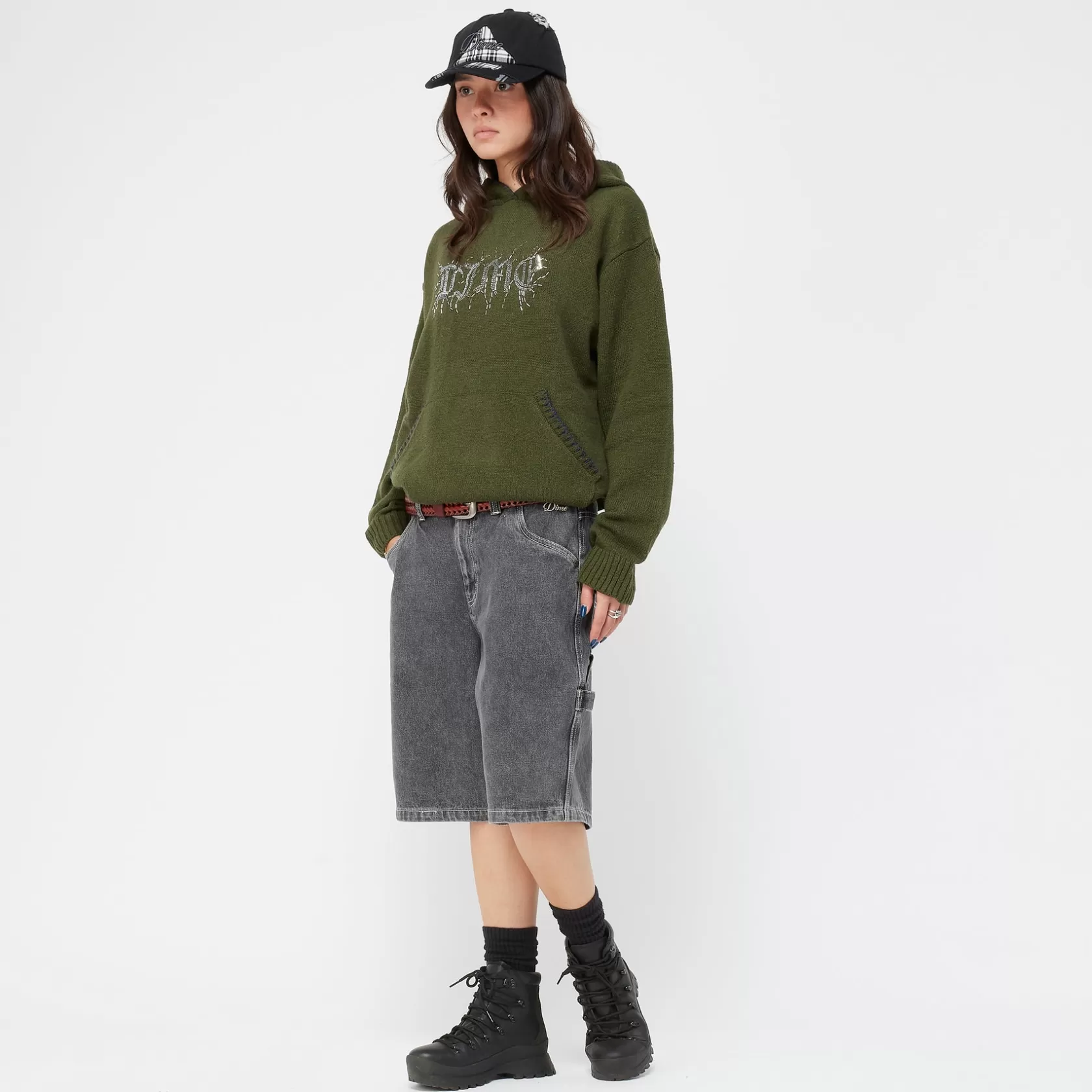 Dime MTL Shorts Et Pantalons-Short Classic Denim Fadedblack