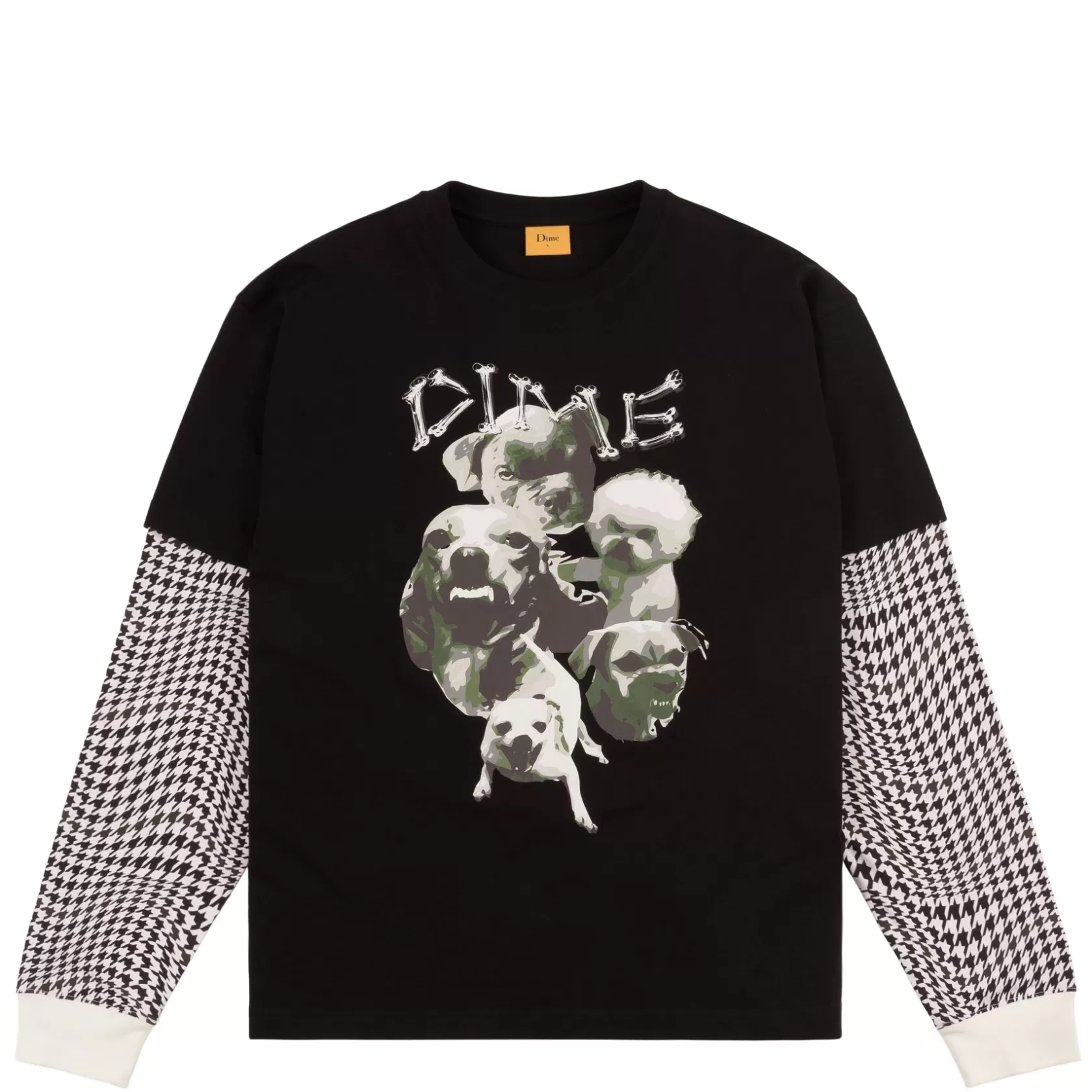 Dime MTL T-shirts | Manteaux & Hauts-T-Shirt Beware LS Black