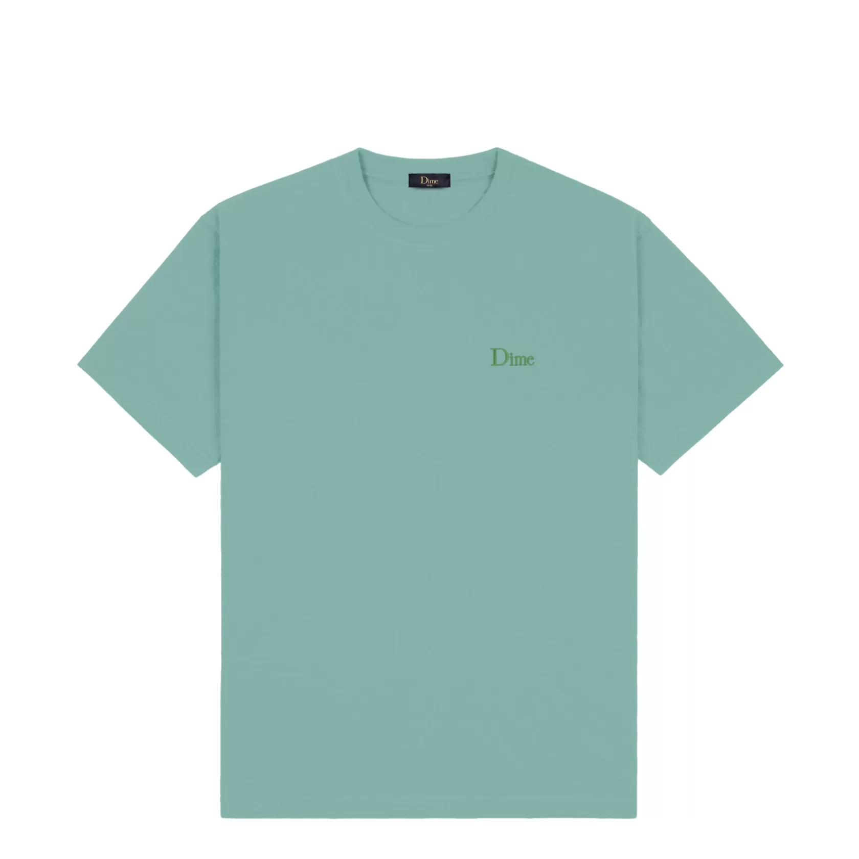 Dime MTL T-shirts-T-Shirt Classic Small Logo Seaweed