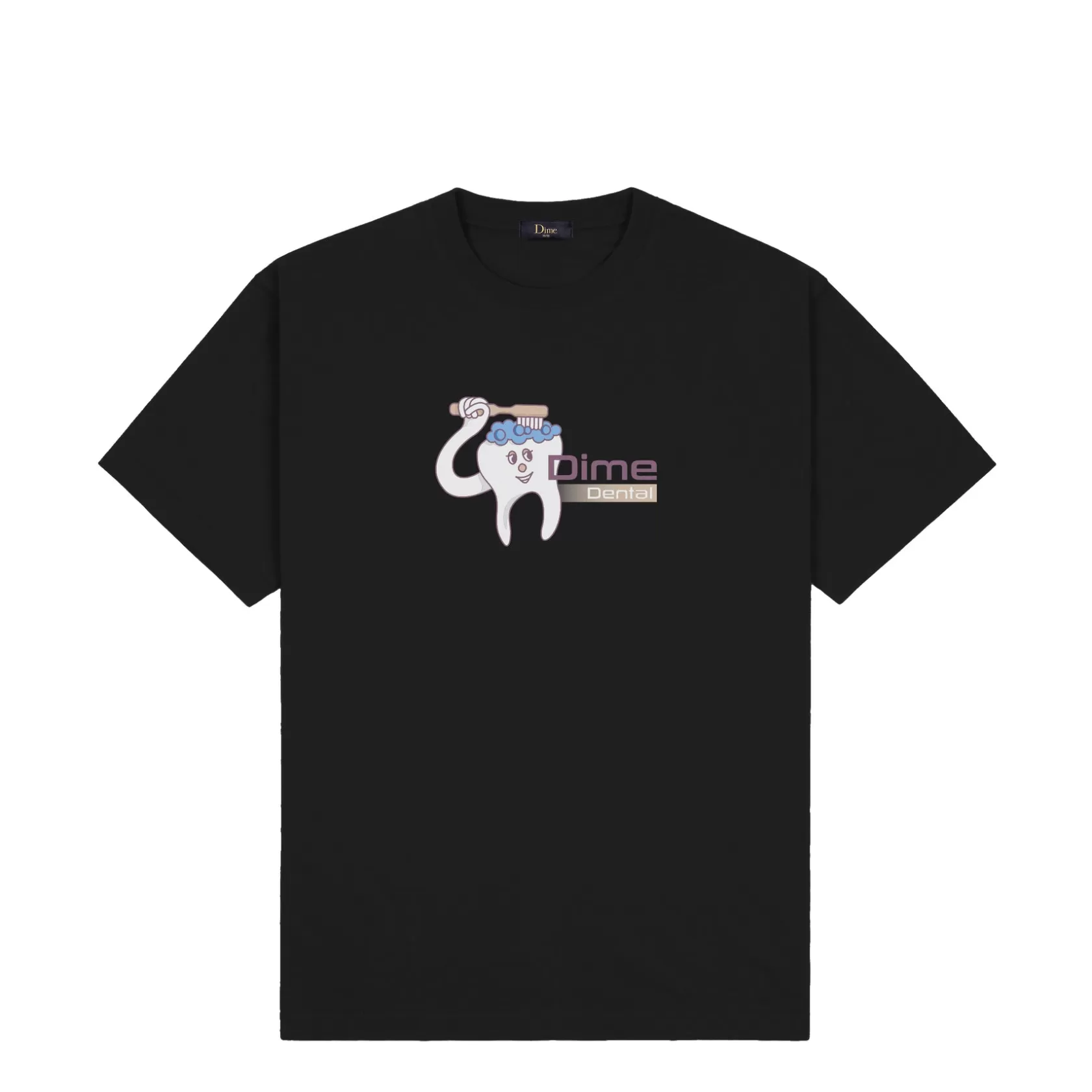 Dime MTL T-shirts-T-Shirt Dental Care Black