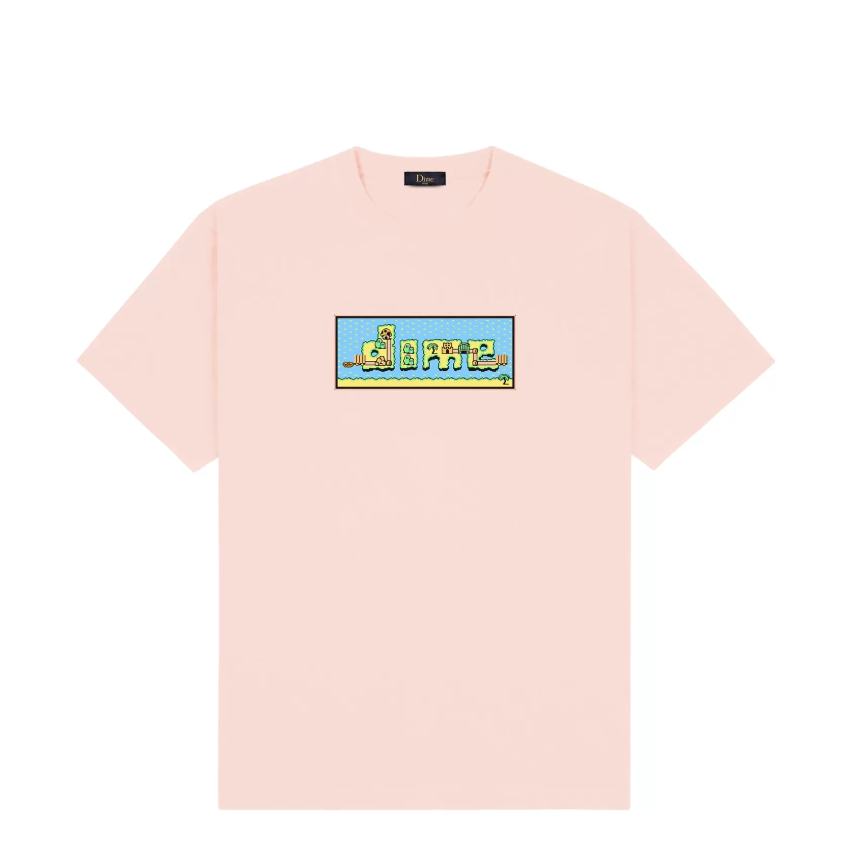 Dime MTL T-shirts-T-Shirt Dime World Palepeach