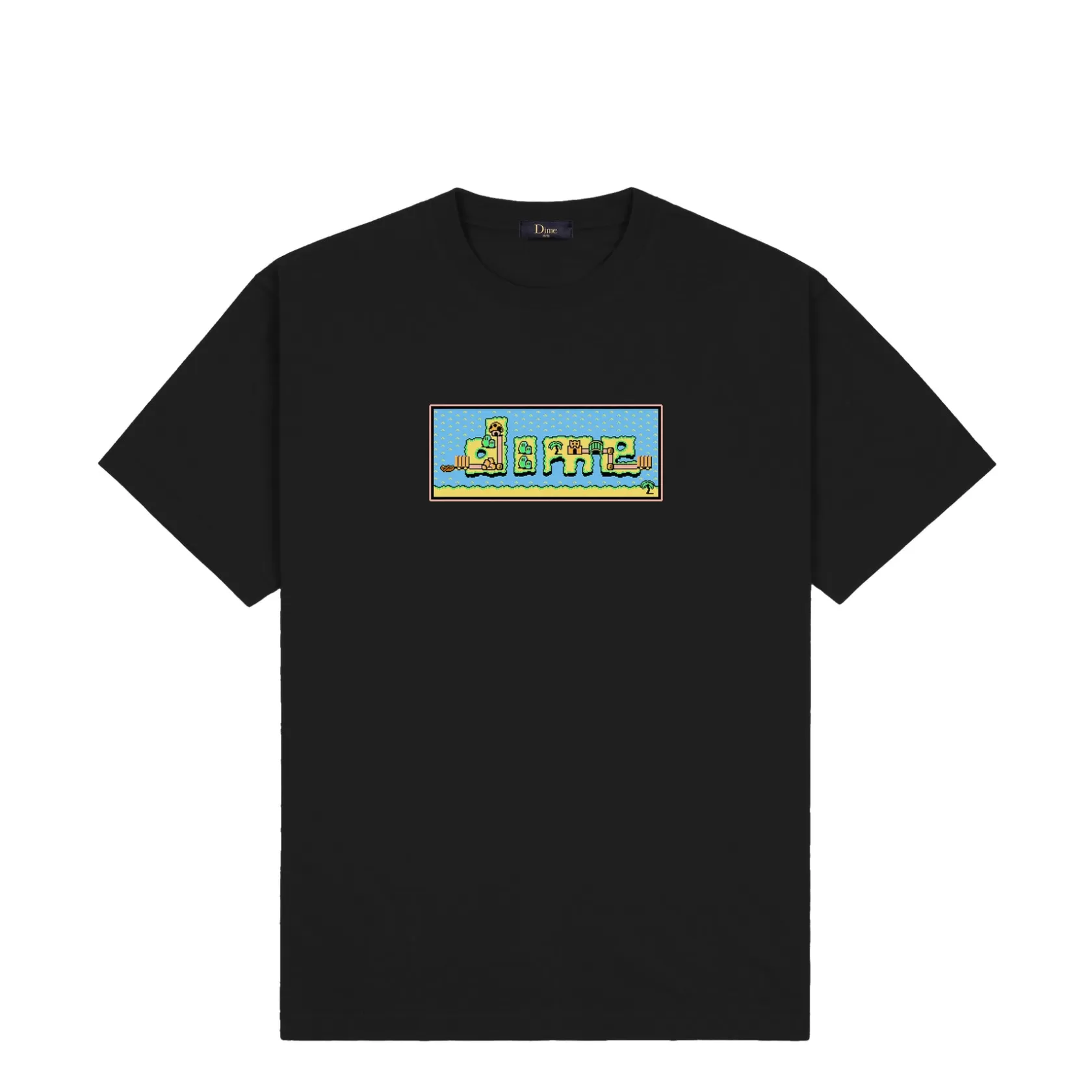 Dime MTL T-shirts-T-Shirt Dime World Black