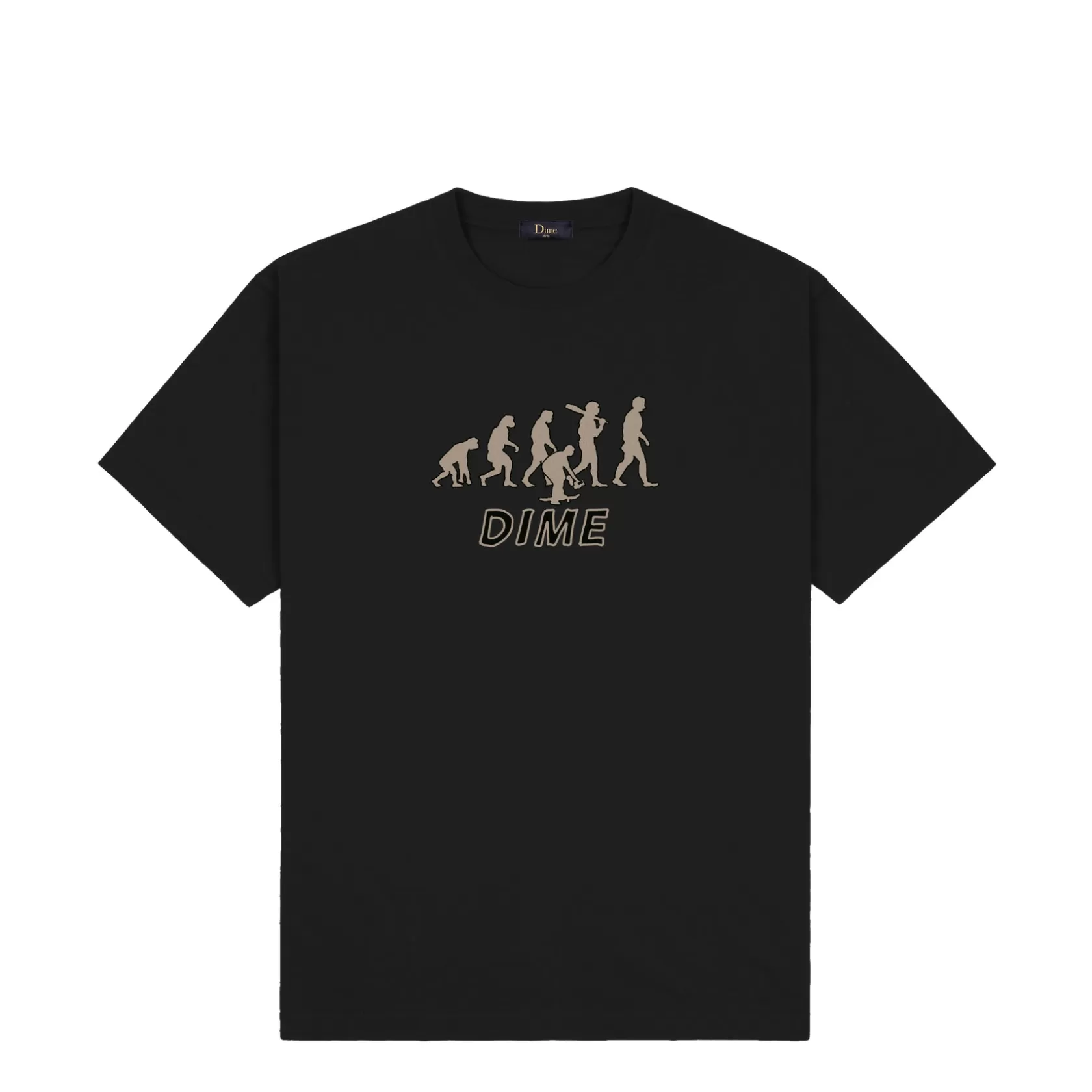 Dime MTL T-shirts-T-Shirt Evolution Black