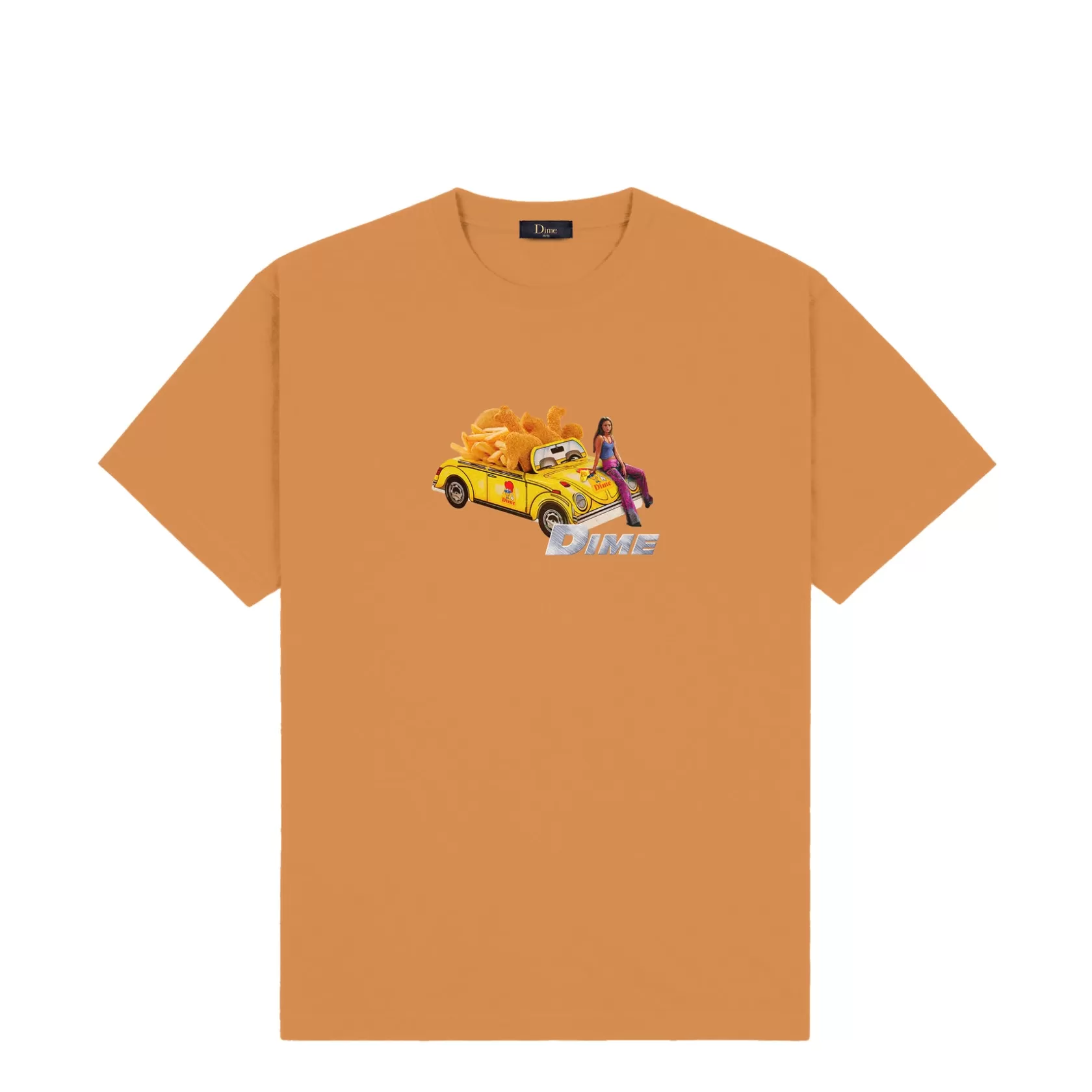 Dime MTL T-shirts-T-Shirt 2Fast 2Delicious Almond