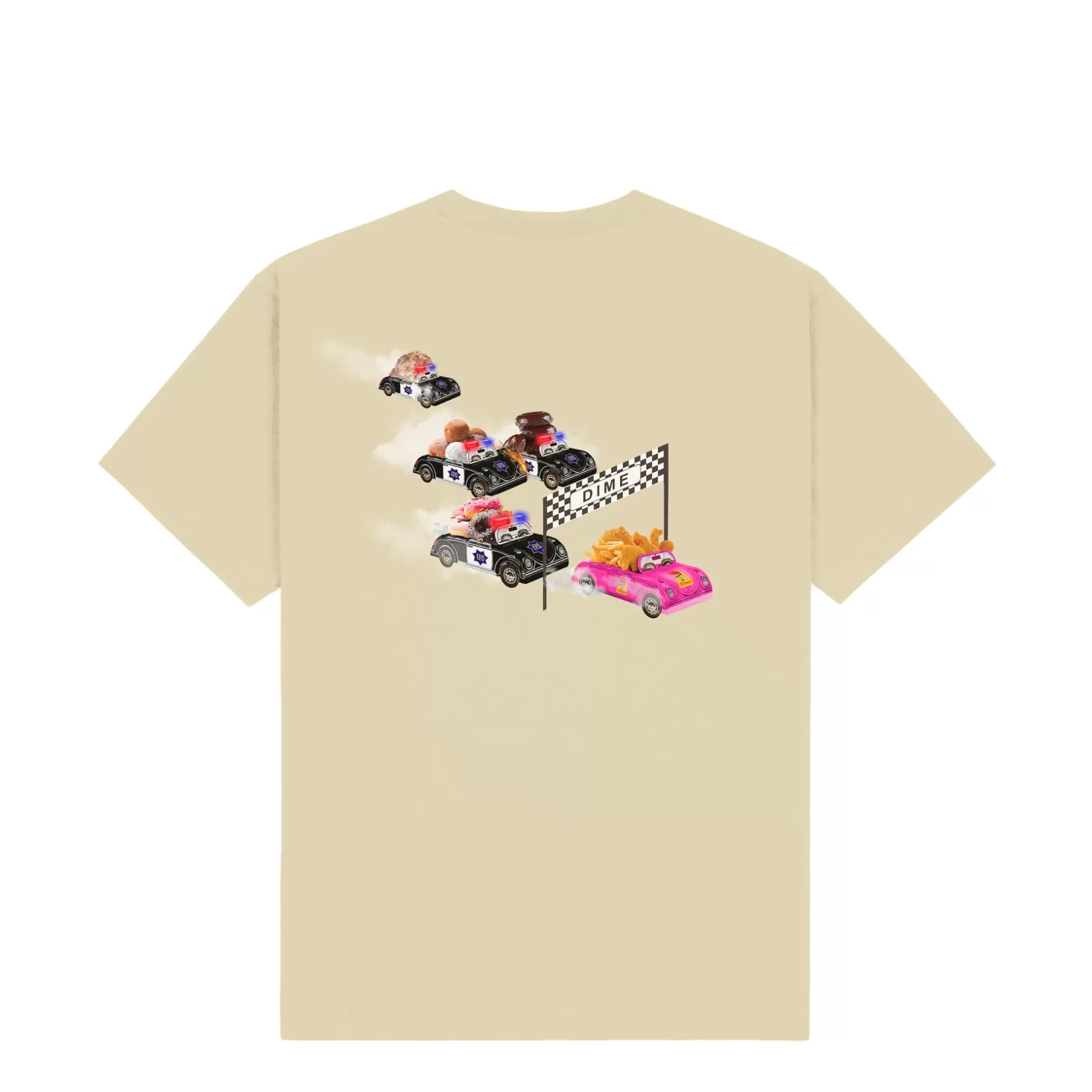 Dime MTL T-shirts-T-Shirt 2Fast 2Delicious Lightmoss