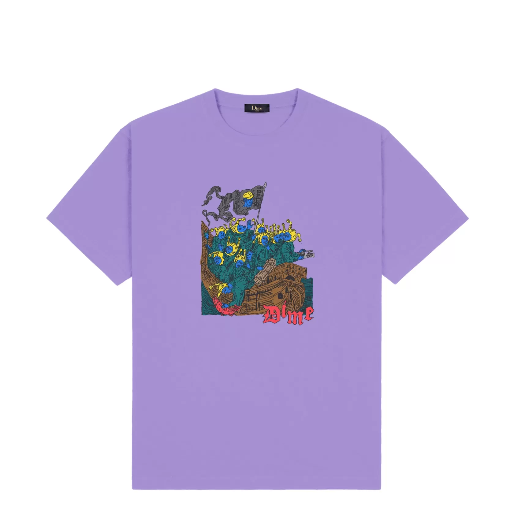 Dime MTL T-shirts-T-Shirt Folly Iris