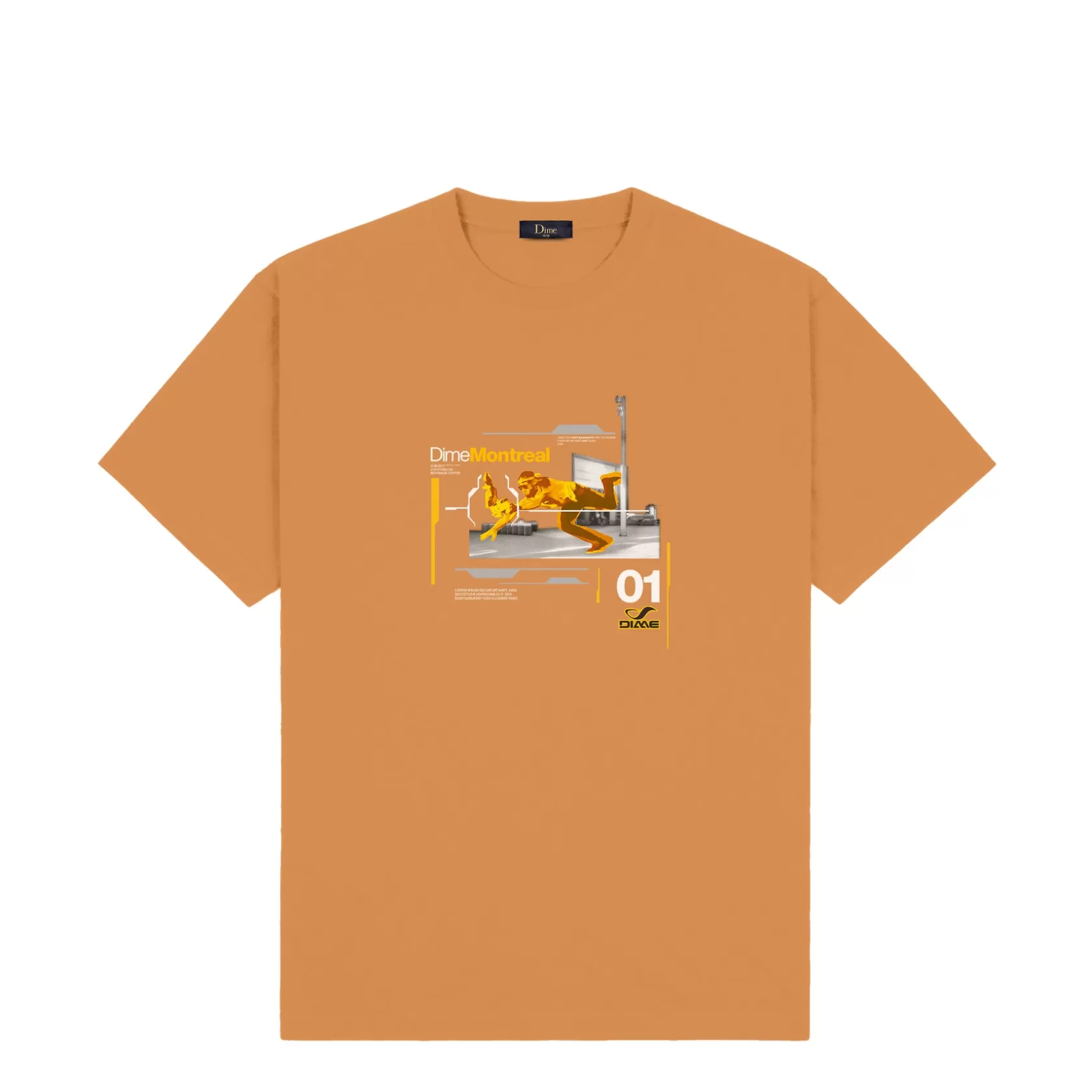 Dime MTL T-shirts-T-Shirt One Step Beyond Almond