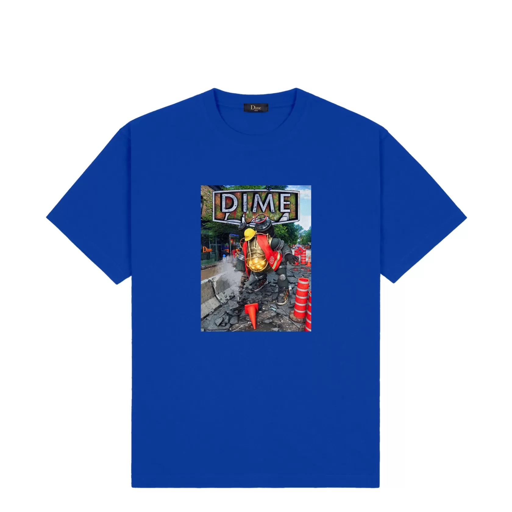 Dime MTL T-shirts-T-Shirt Pothole Navyblue