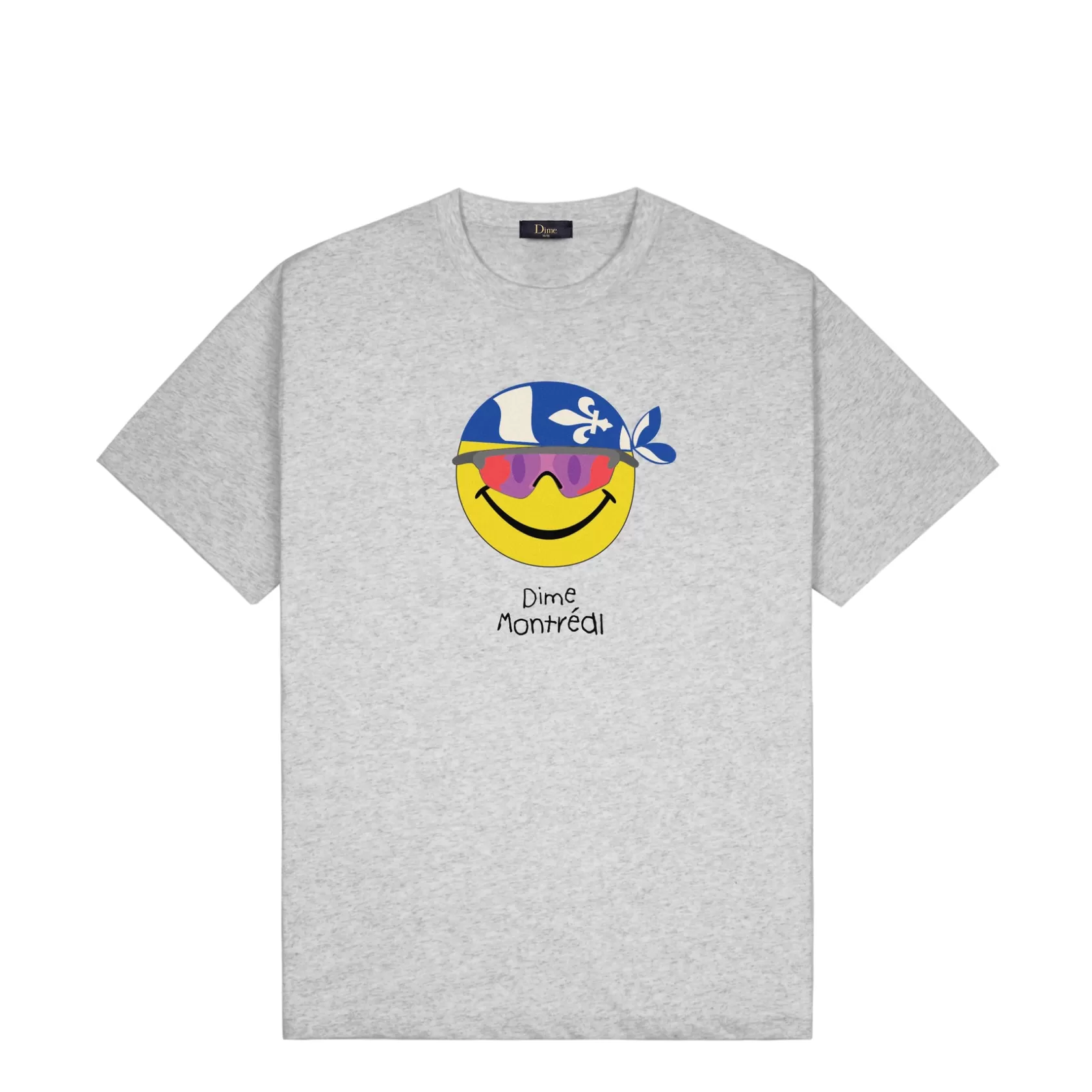 Dime MTL T-shirts-T-Shirt Rawdon Heathergray