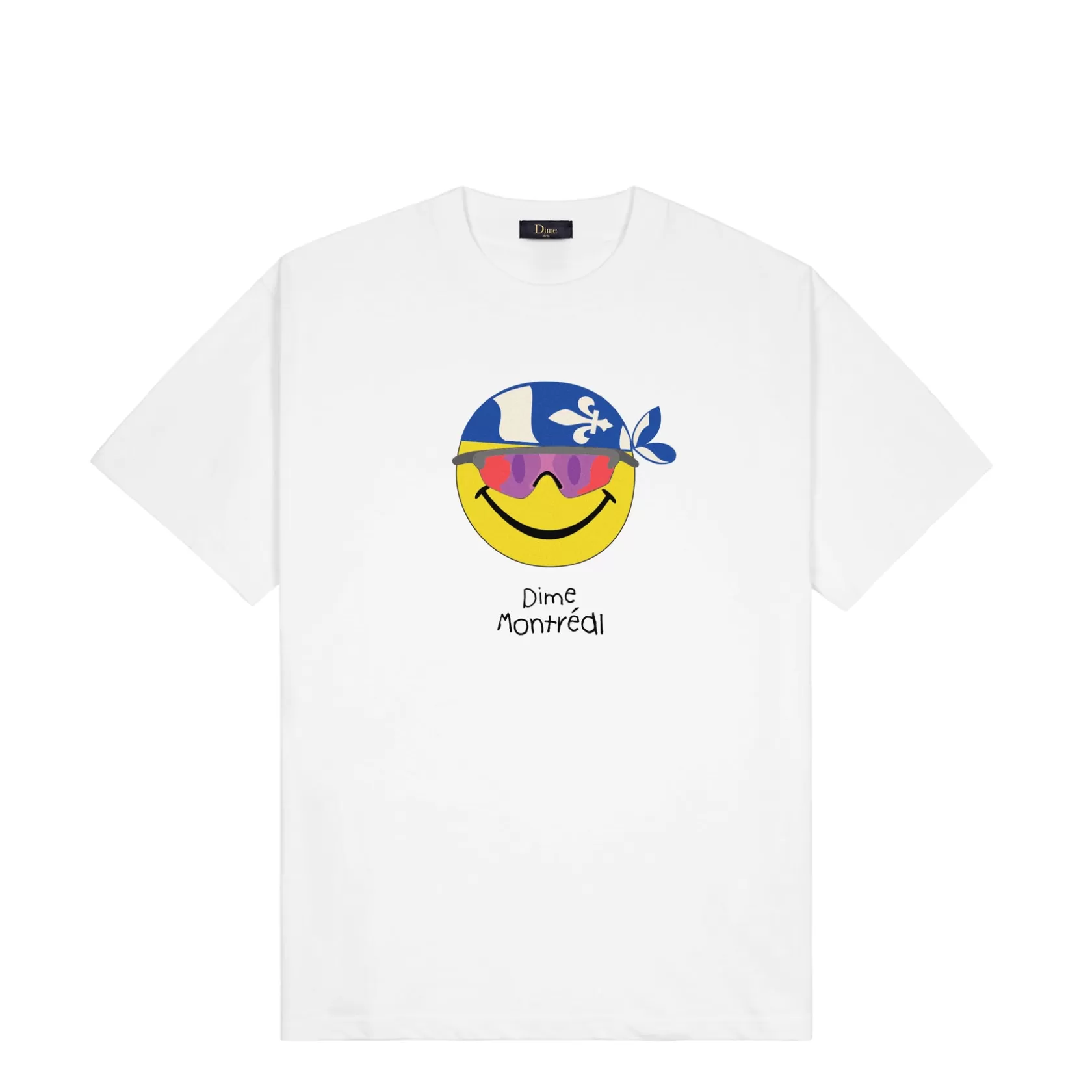 Dime MTL T-shirts-T-Shirt Rawdon White