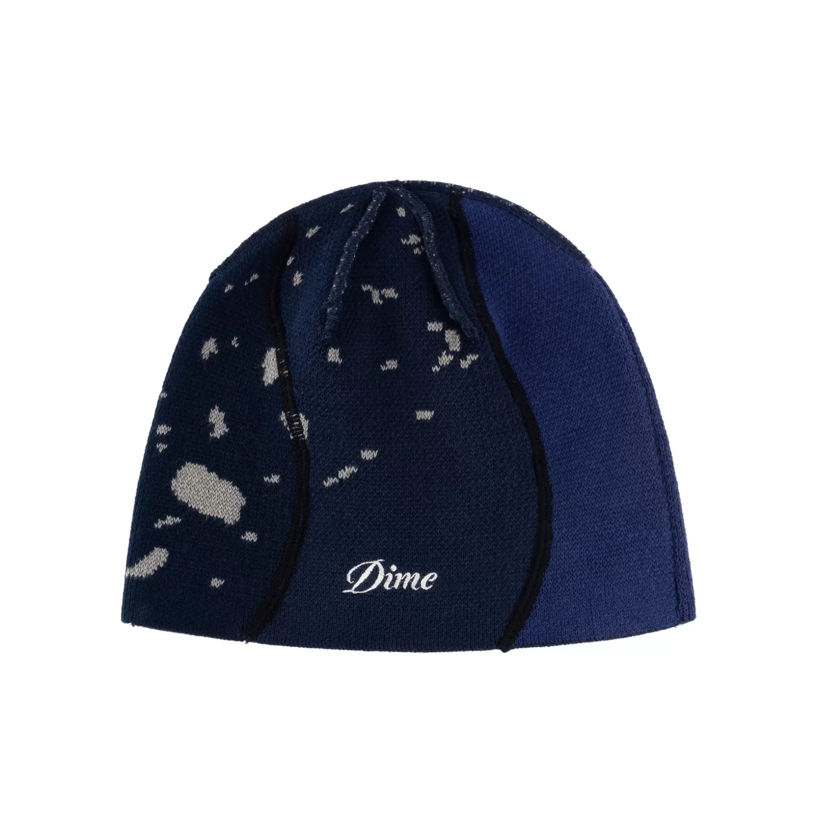 Dime MTL Casquettes & Tuques-Tuque Reverse Stitch Skully Navy