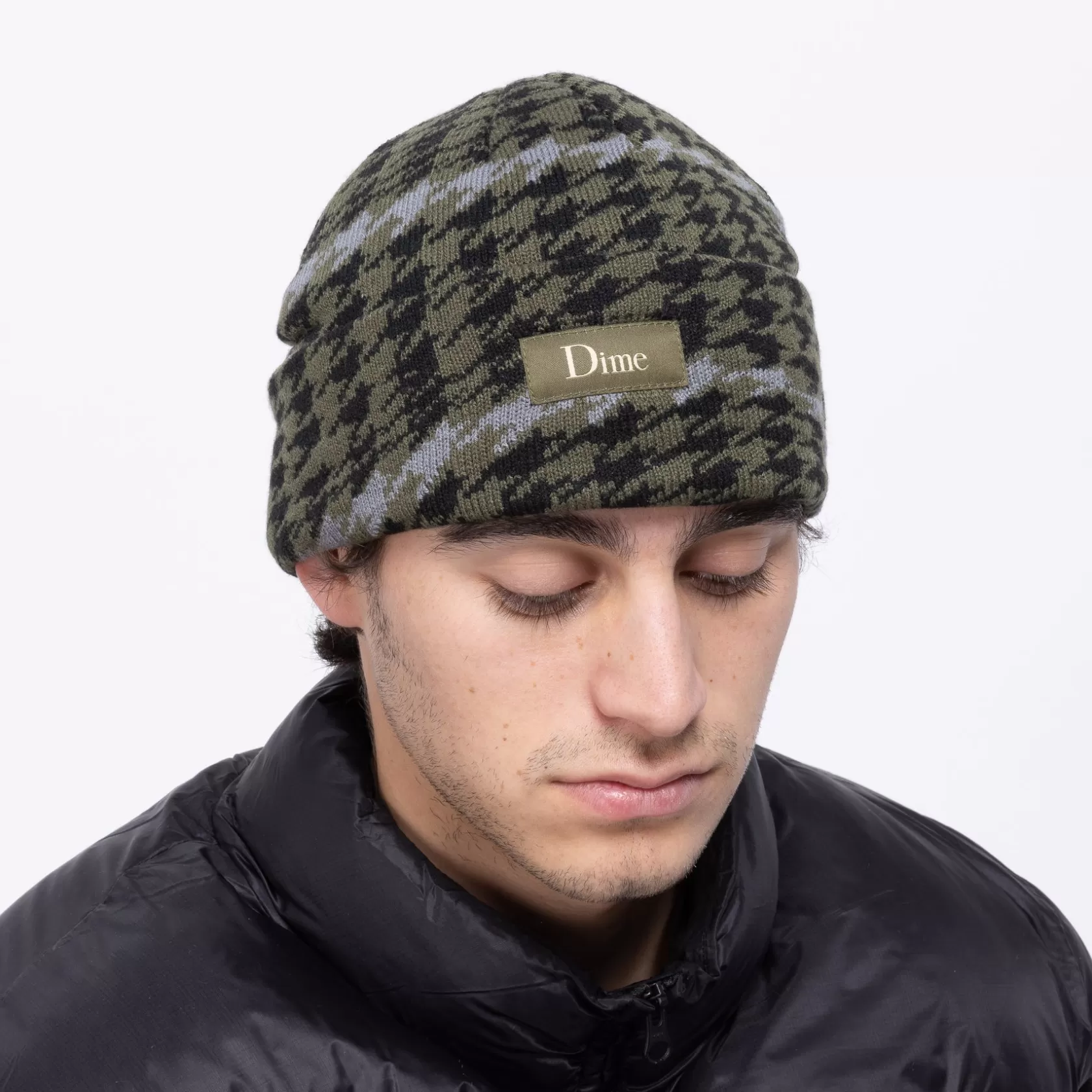 Dime MTL Casquettes & Tuques-Tuque Wavetooth Cuff Armygreen